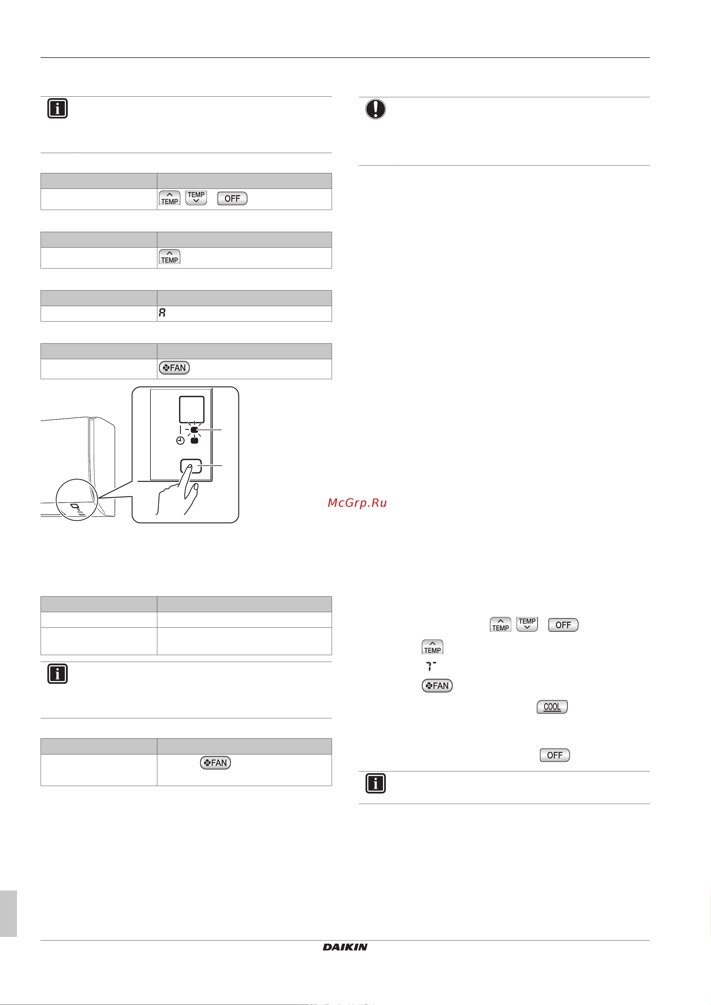 Daikin FTXP20M5V1B [12/16] Пусконаладка
