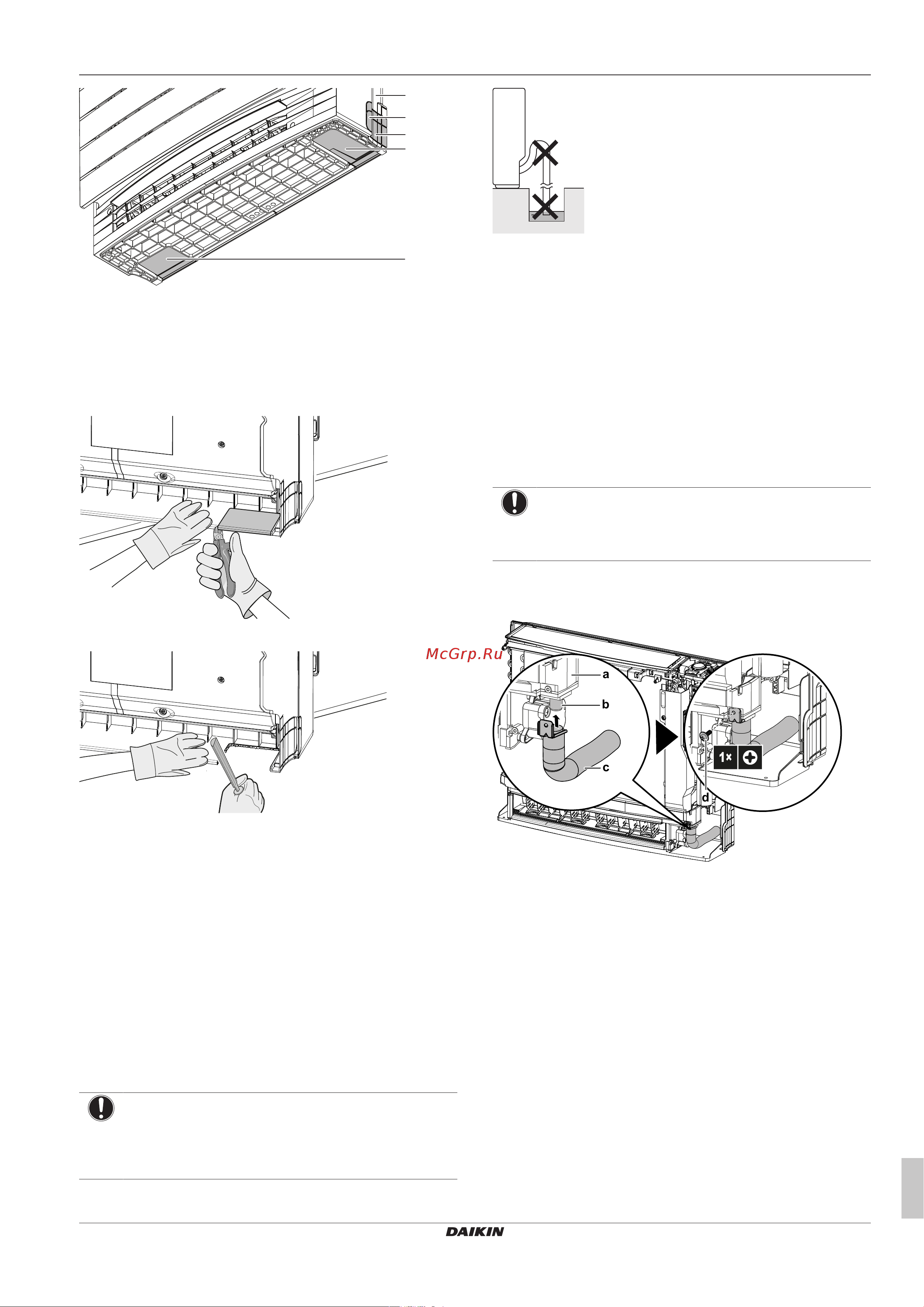 Daikin FVXM50A2V1B [9/16] Монтаж агрегата