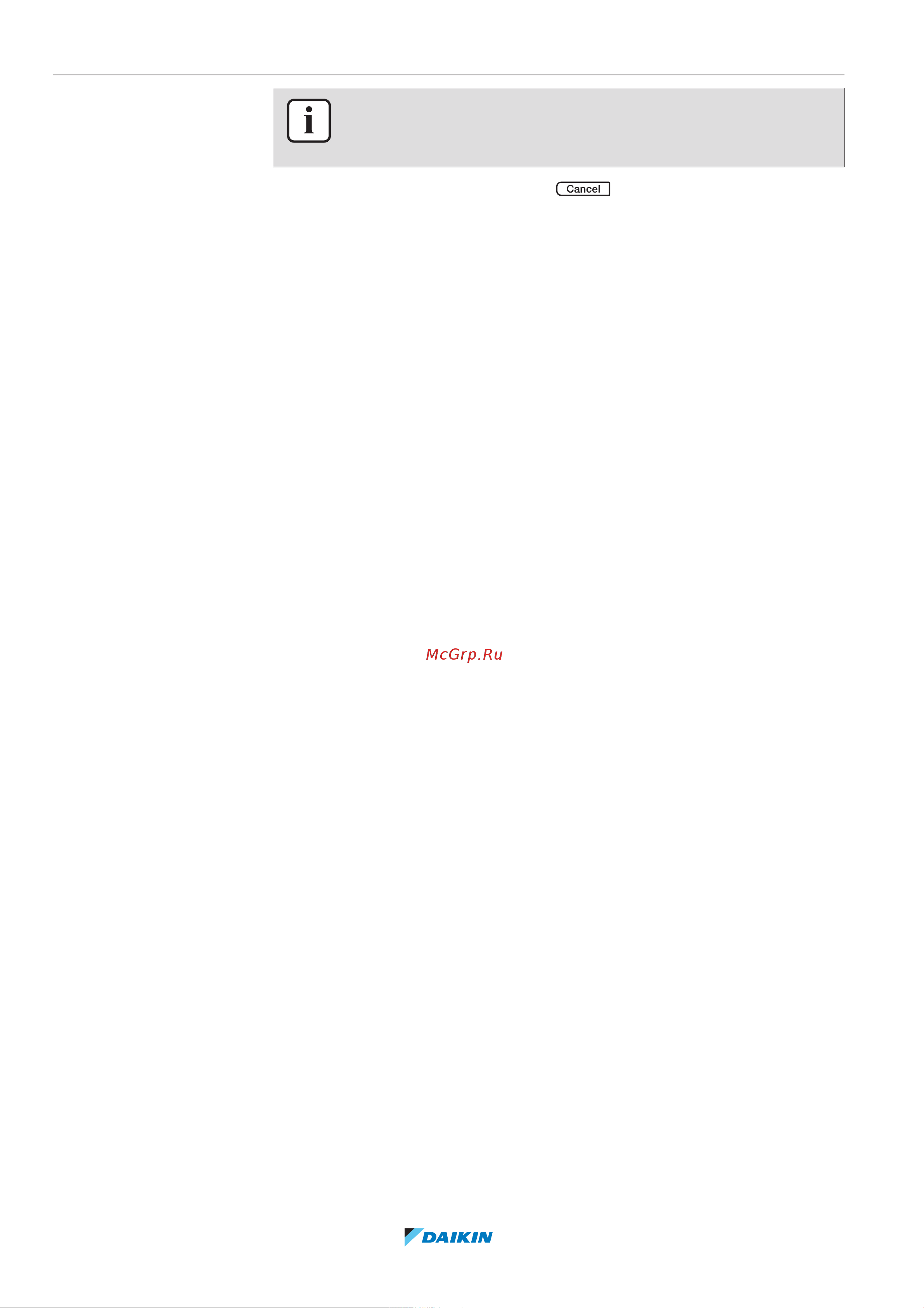 Daikin FVXM35A2V1B [52/64] Конфигурирование