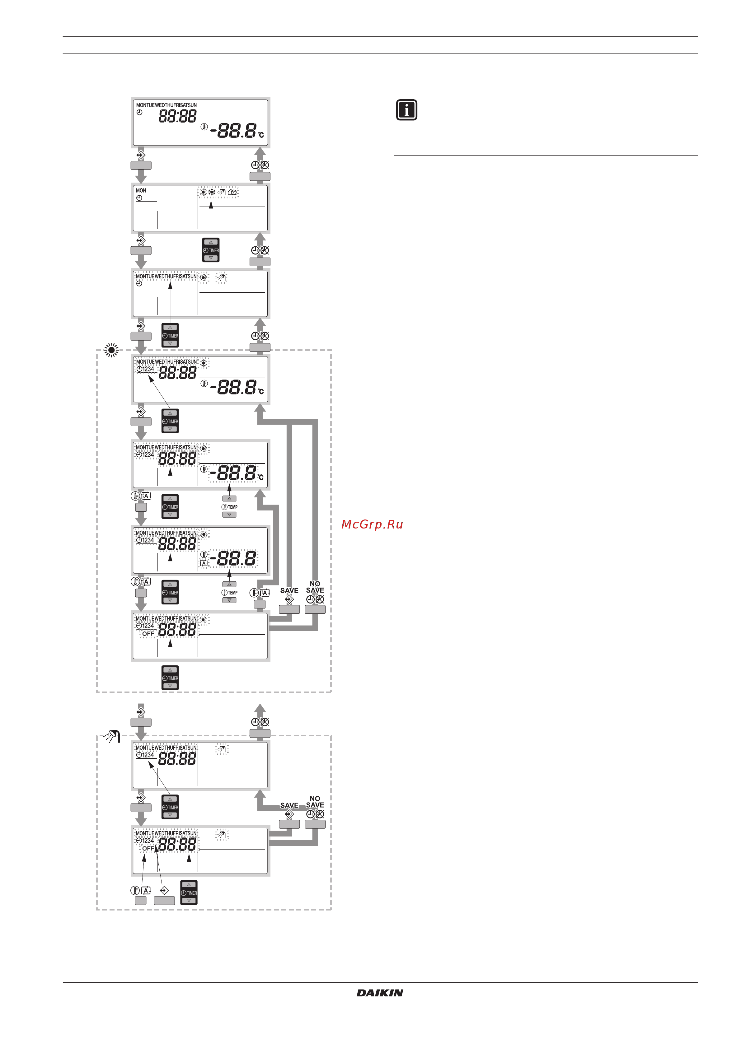 Daikin EDHQ011BB6V3 [13/28] Программирование