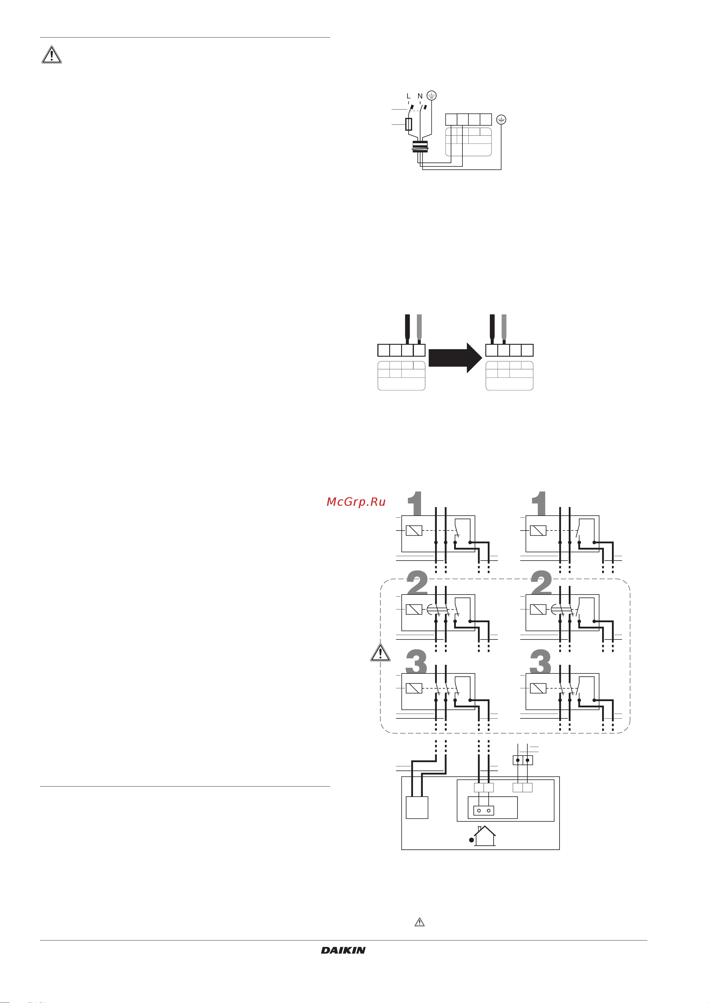 Daikin EBHQ014BB6V3 Инструкция по монтажу онлайн [34/68] 596428