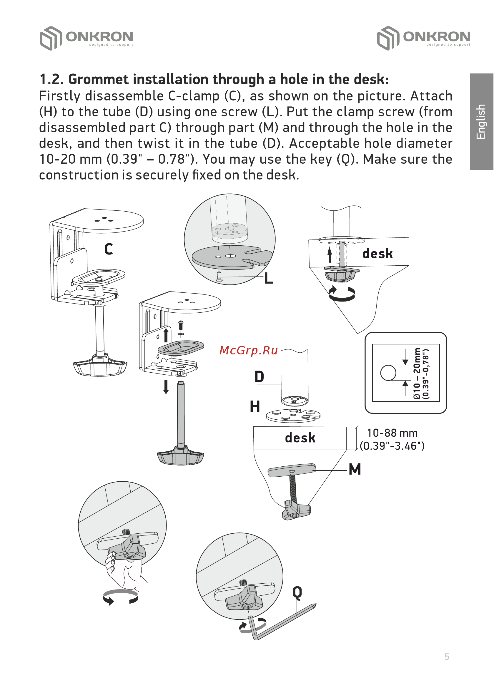 ONKRON D421E [5/20] Страница 5