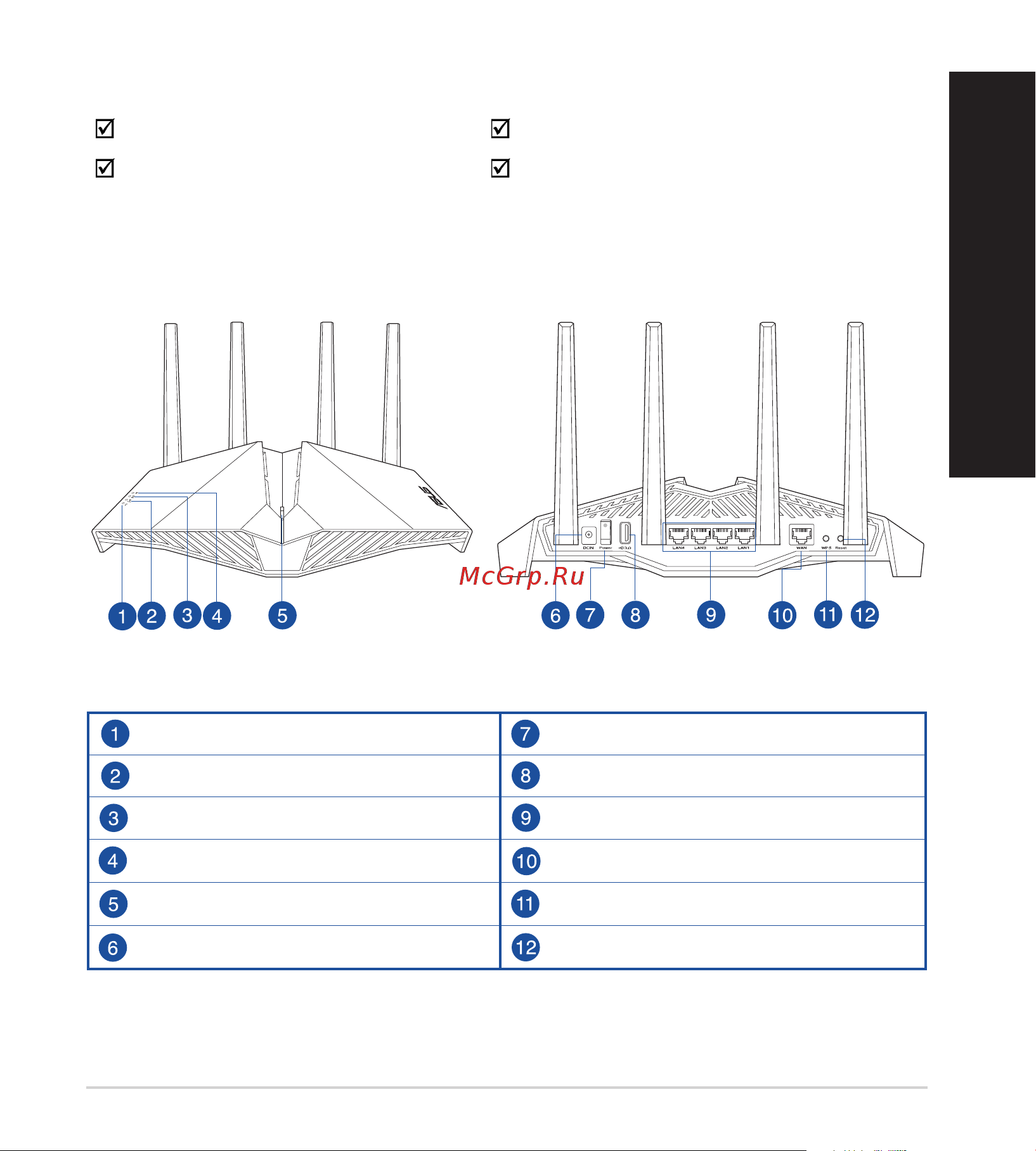 Asus RT-AX82U [3/208] Package contents