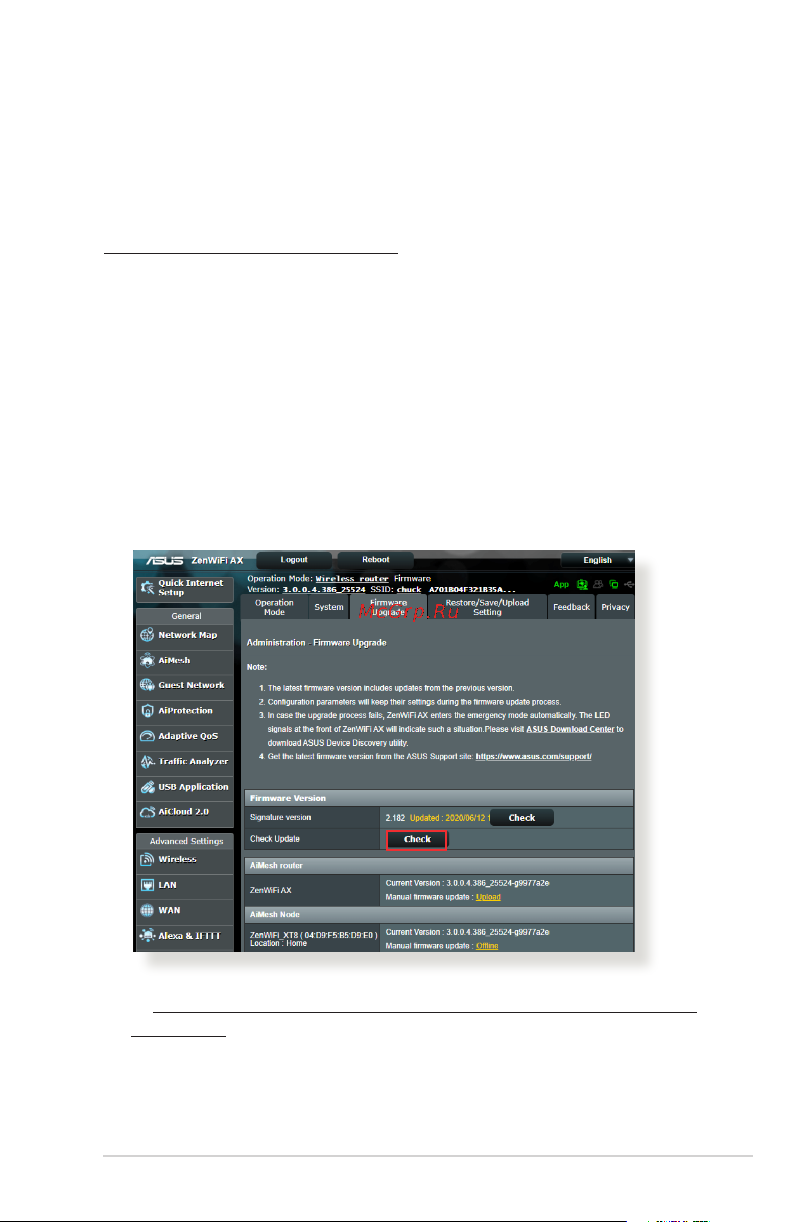 Asus ZenWiFi AX (XT8) [103/156] Troubleshooting 6 troubleshooting