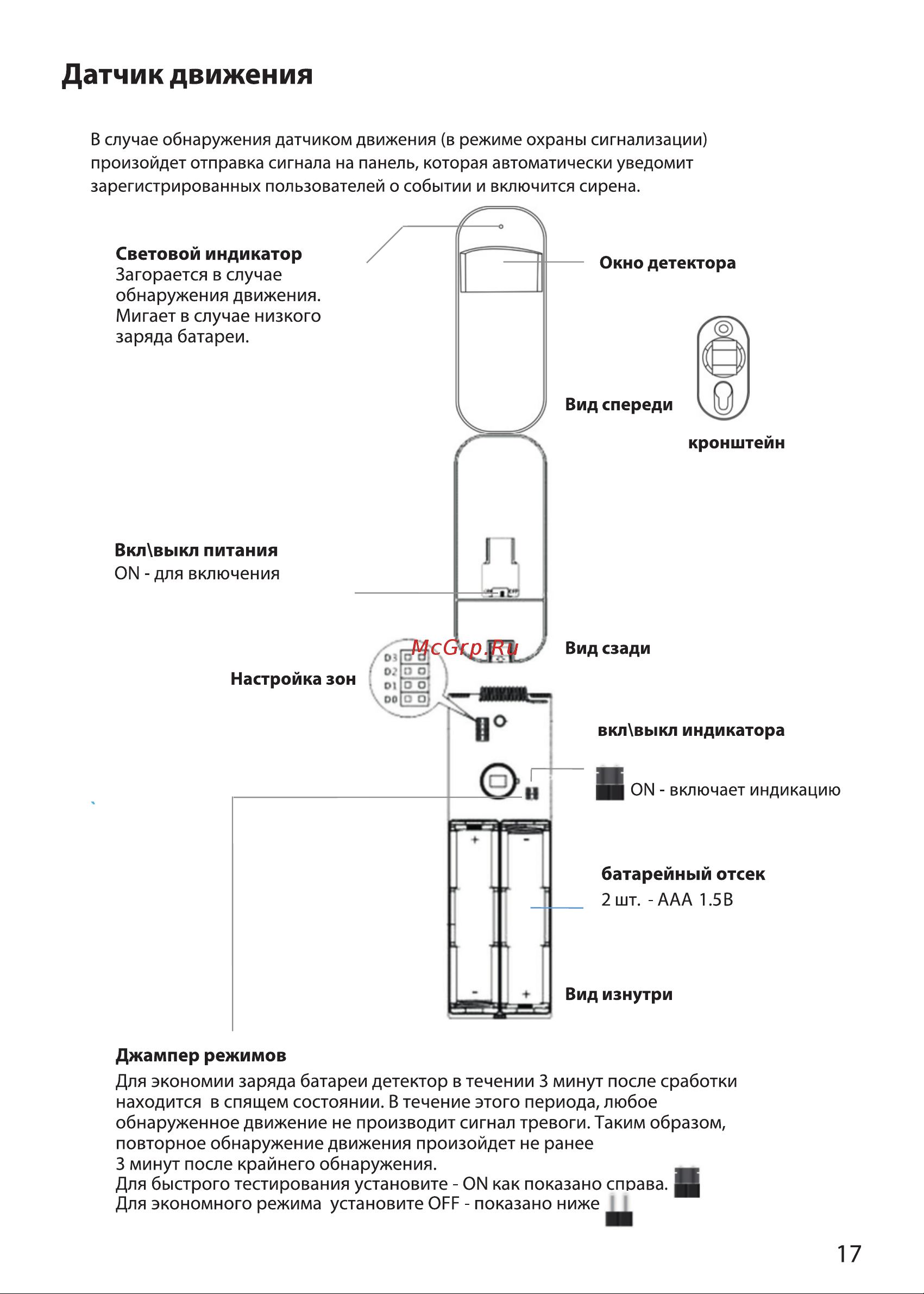 Ginzzu HS-K05W [17/34] Страница 17