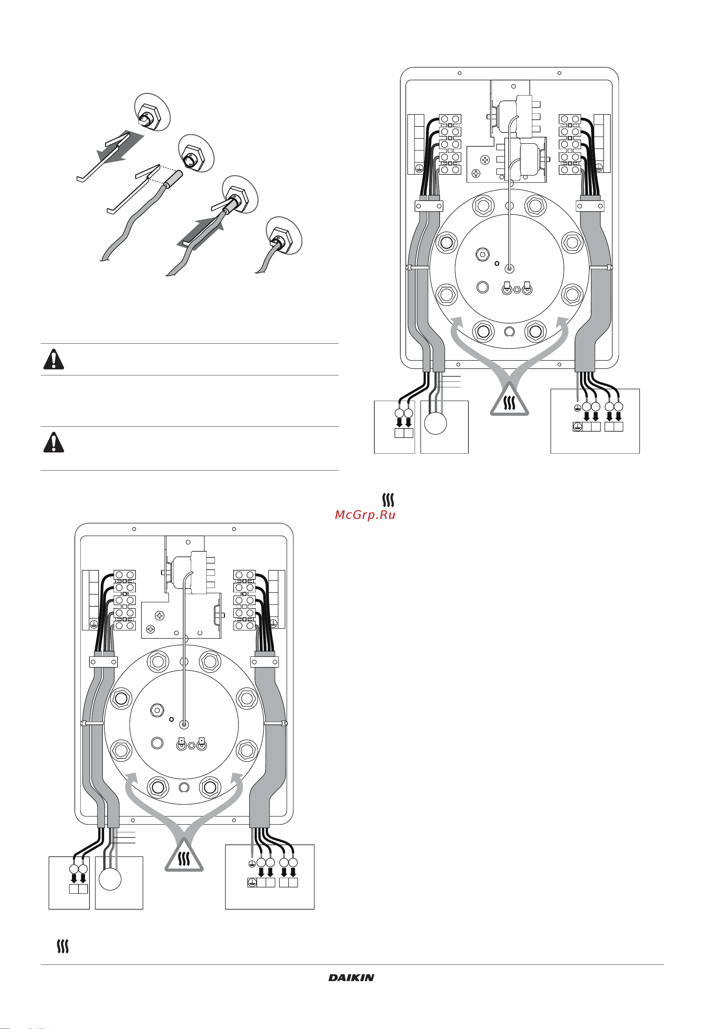 Daikin EKHWE150A3V3 [8/12] Порядок действий
