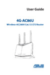 Asus 4G-AC86U Руководство Пользователя