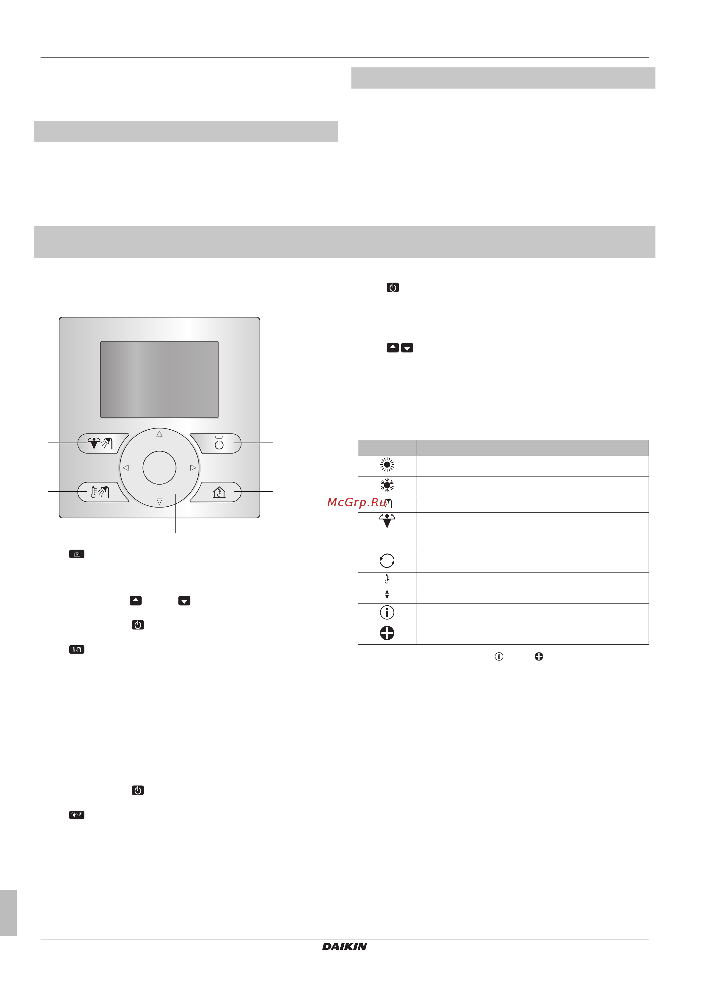 Daikin EKRUCBSA [2/8] Инструкция по монтажу и эксплуатации