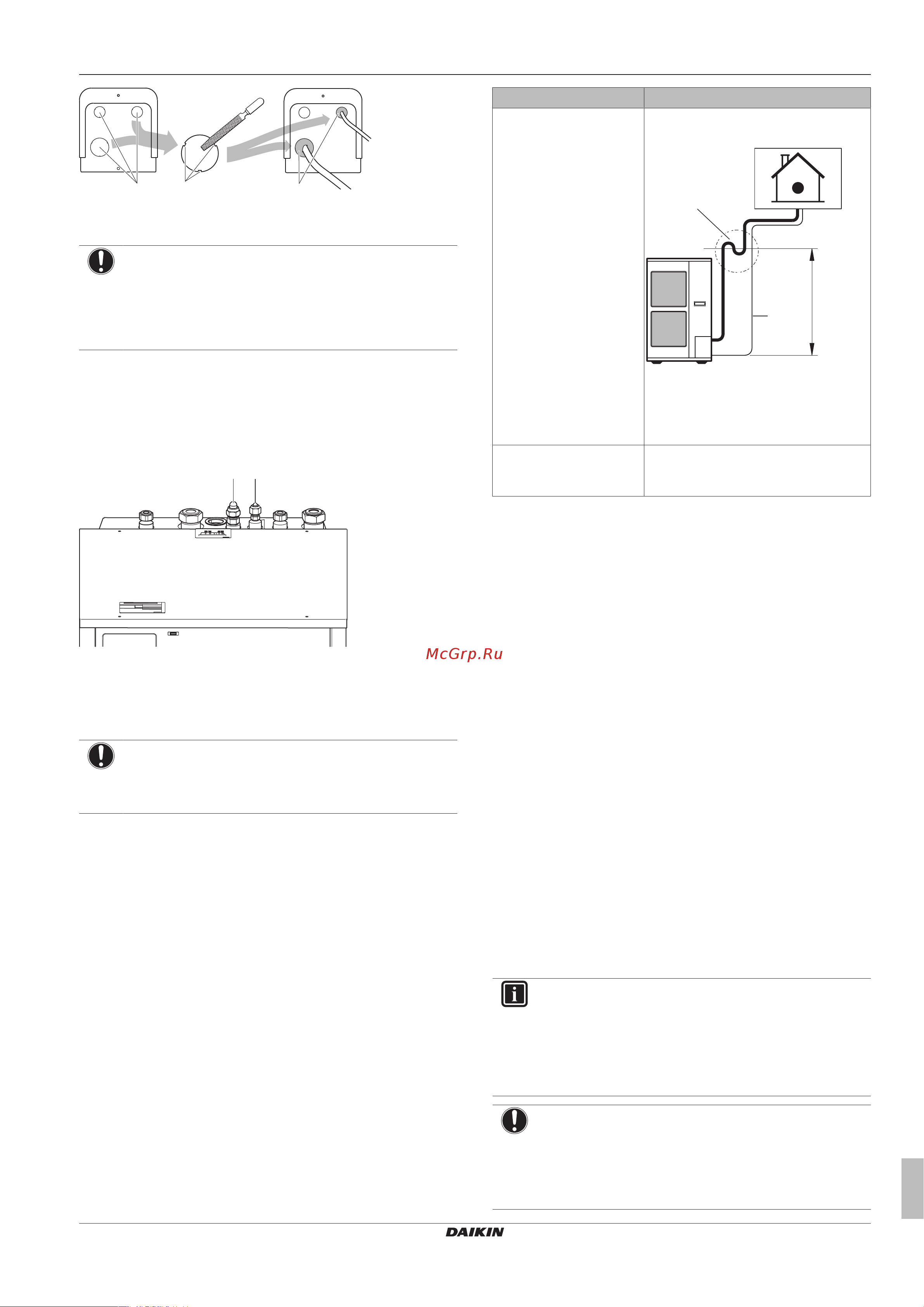 Daikin ERLQ016CAW1 [41/120] Монтаж