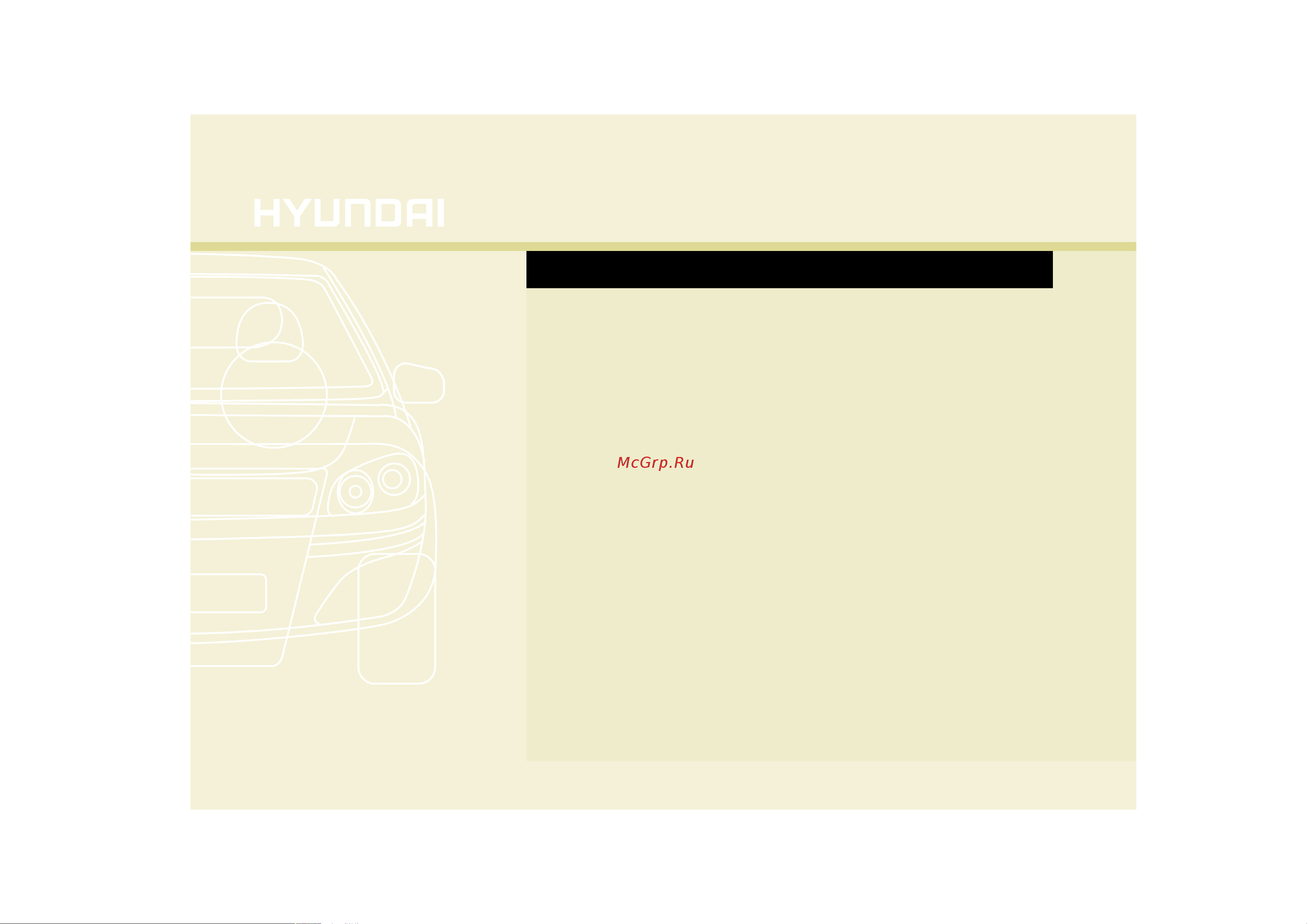 Hyundai Sonata NF (2010) Руководство по эксплуатации онлайн
