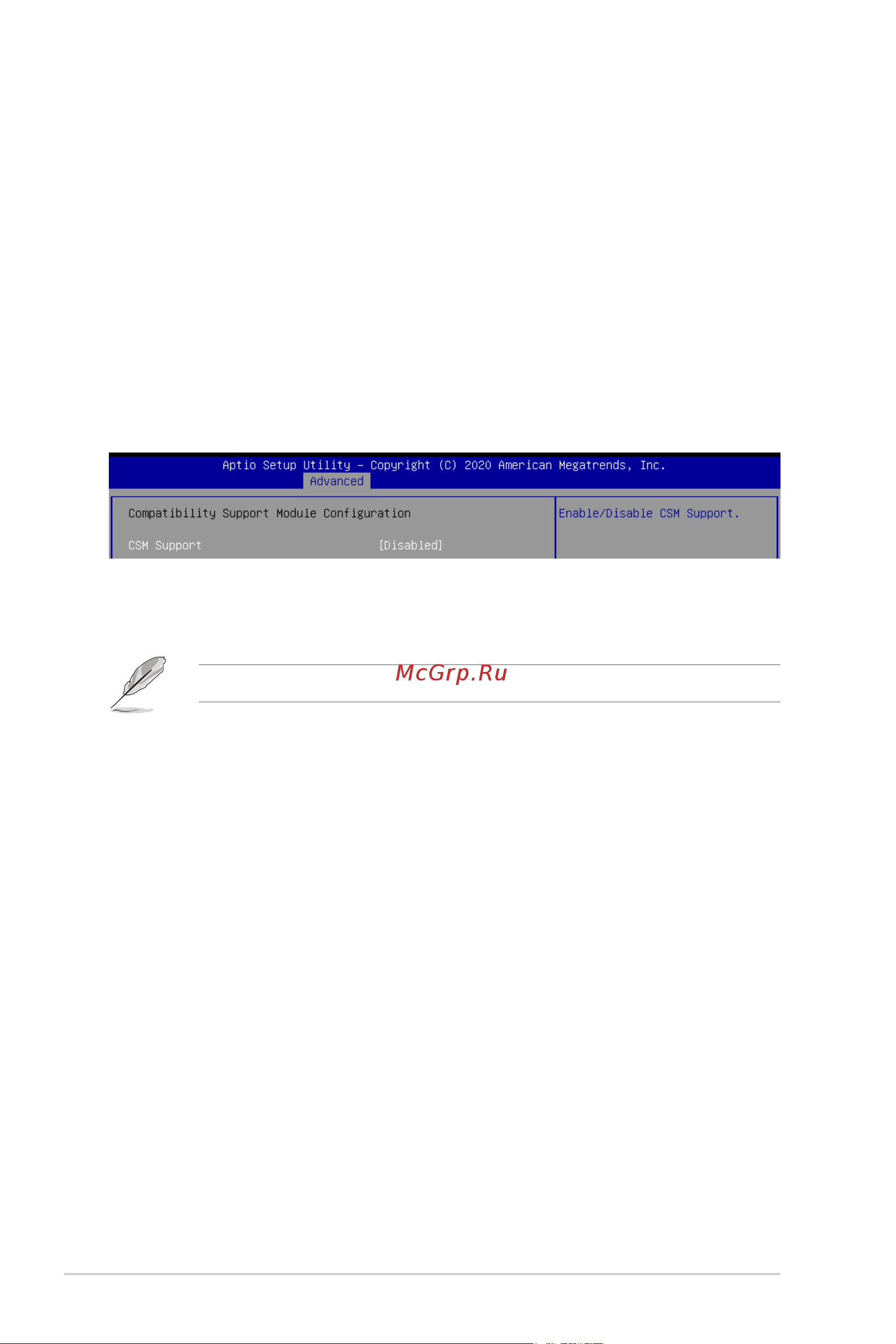 Asus RS720A-E11-RS24U [146/192] Csm configuration