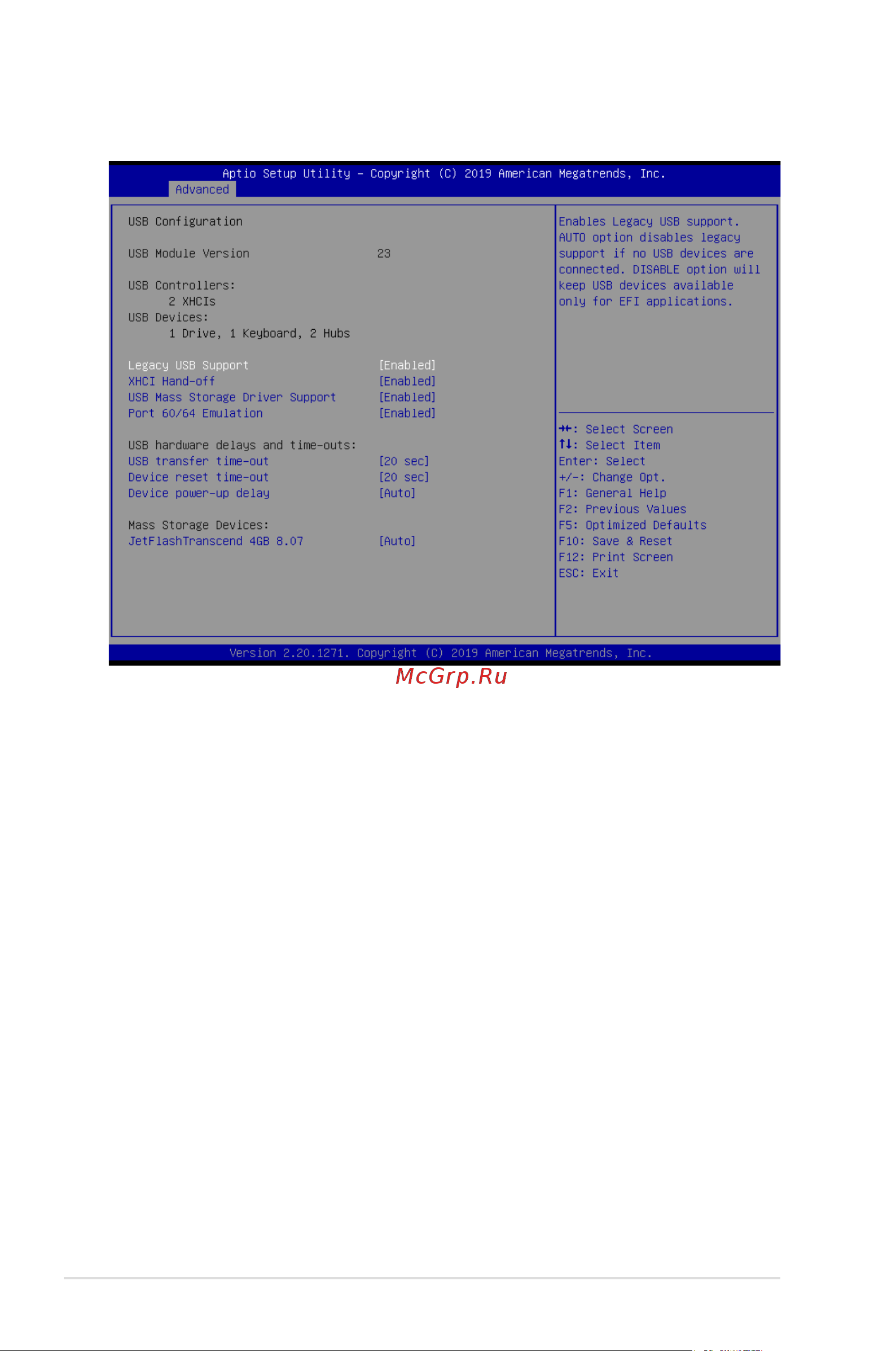 Asus RS500A-E10-RS4 [110/150] Usb configuration