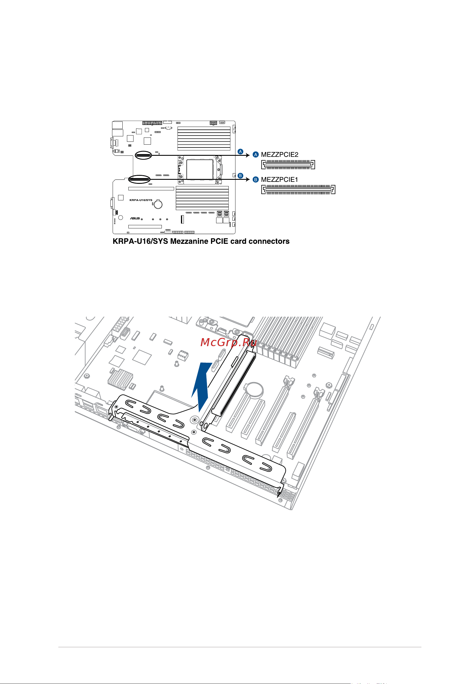 Asus RS500A-E10-RS4 [53/150] Installing mezzanine cards