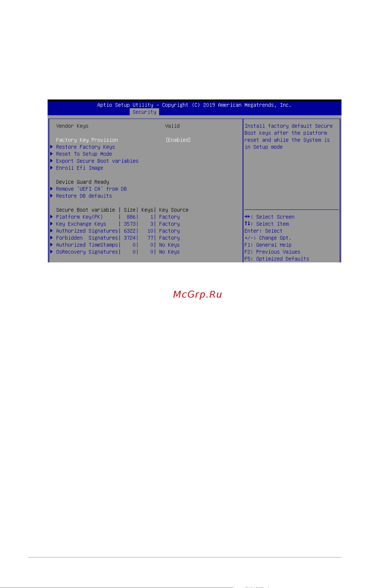 Asus RS720A-E9-RS24V2 [114/156] Key management