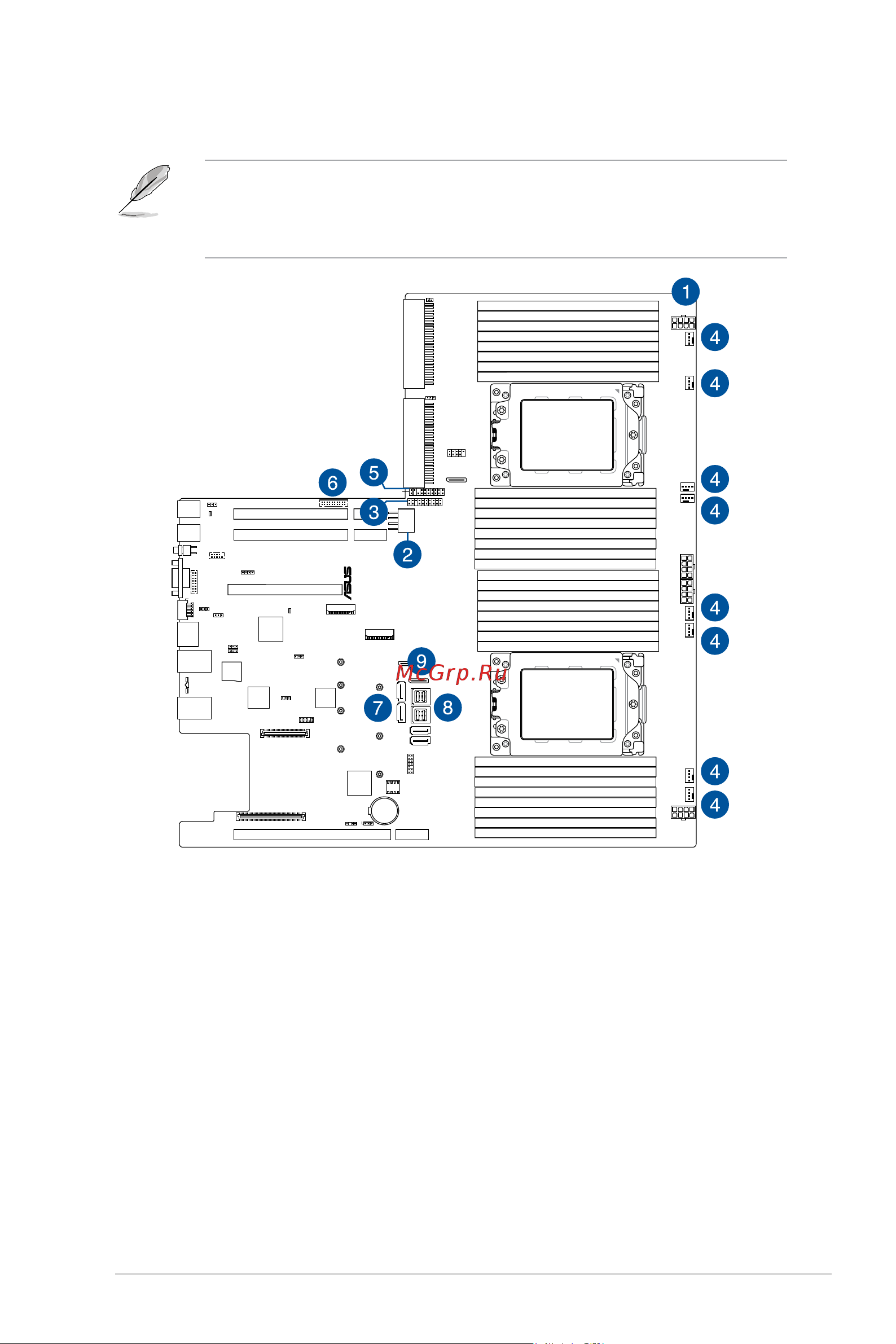 Asus RS700A-E9-RS4V2 [61/192] Sata connectors one connector connected to backplane for rs700a e9 rs4v2 only