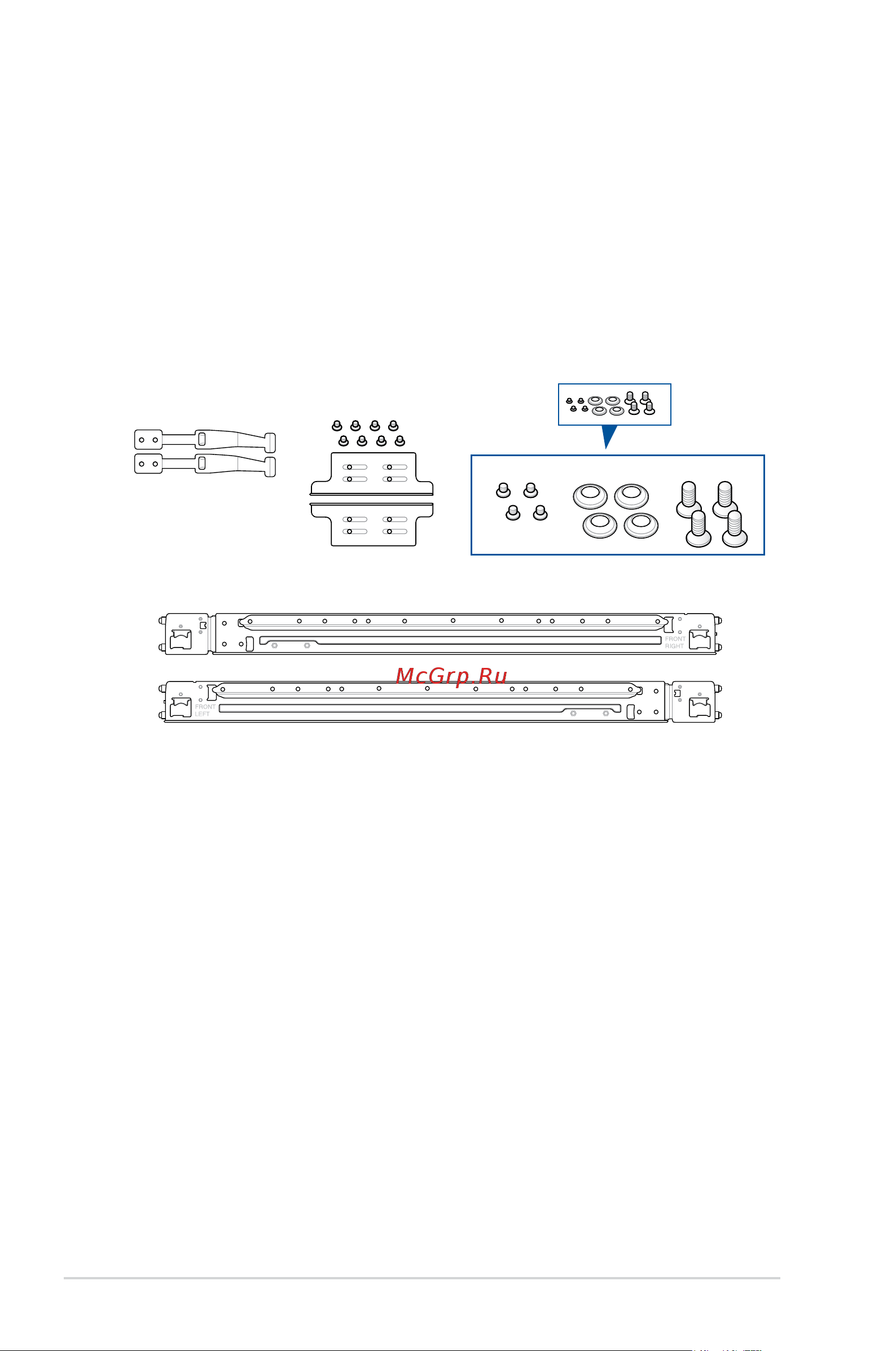 Asus RS700A-E9-RS4 [2/6] Rail kit installation