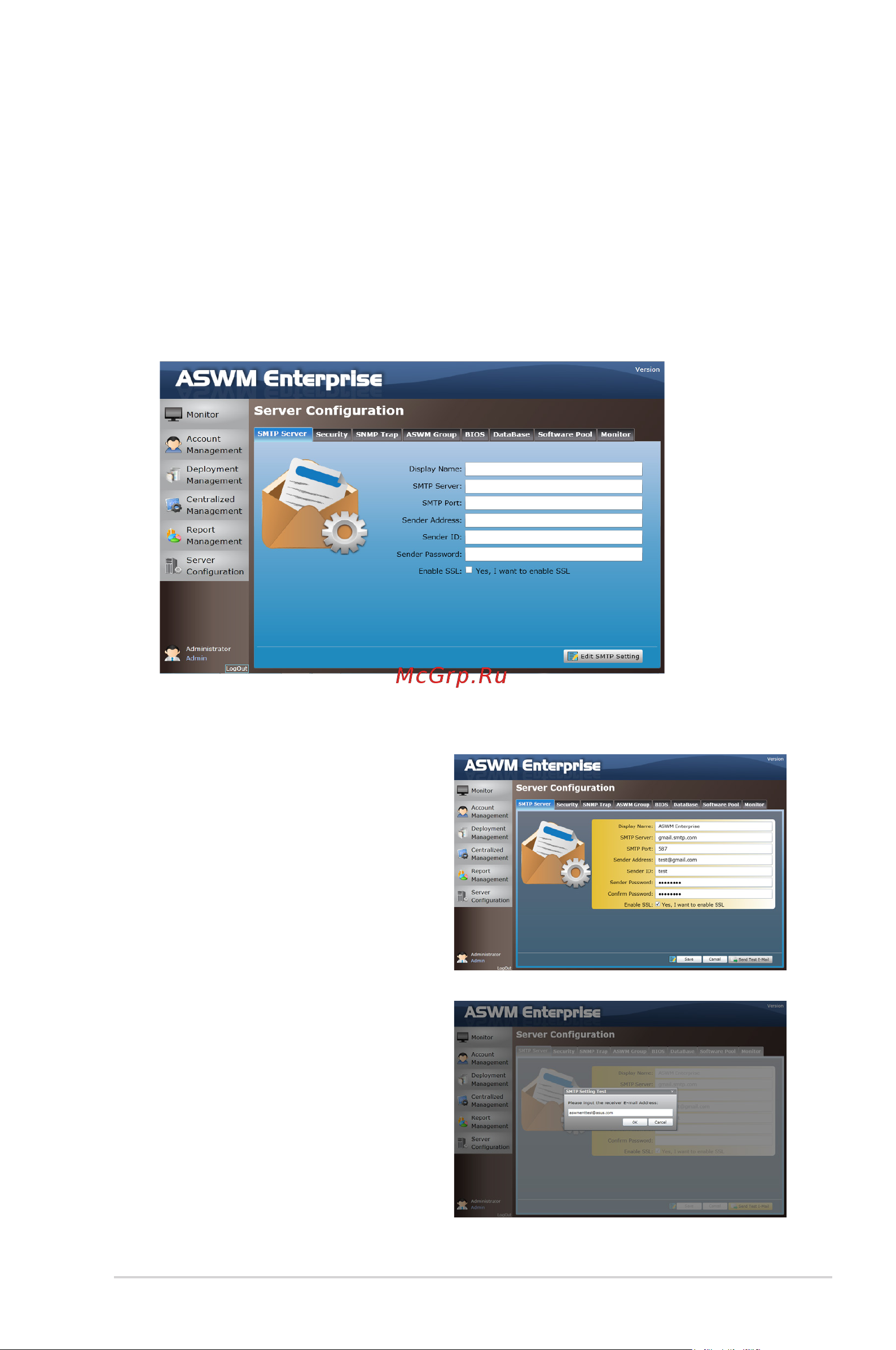 Asus P10S-X [63/112] Server configuration