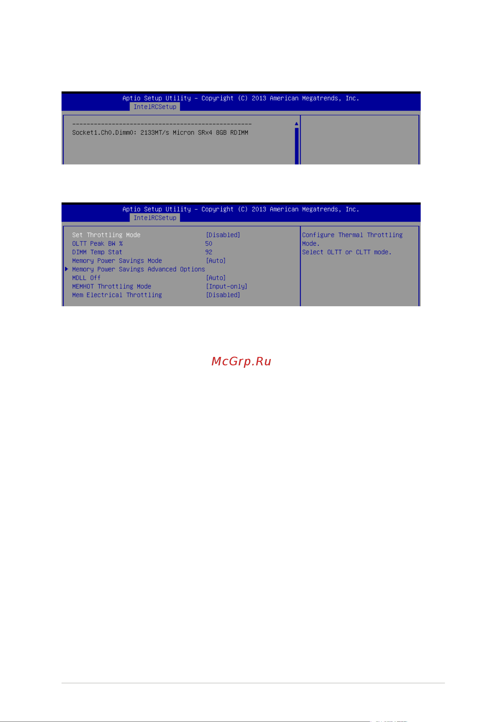 Asus RS500-E8-RS4 V2 [105/198] C a parity enable auto