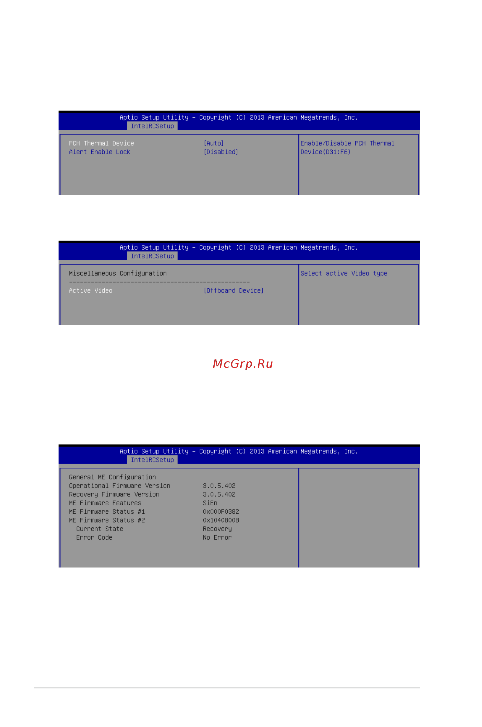Asus RS500-E8-RS4 V2 [112/198] Miscellaneous configuration