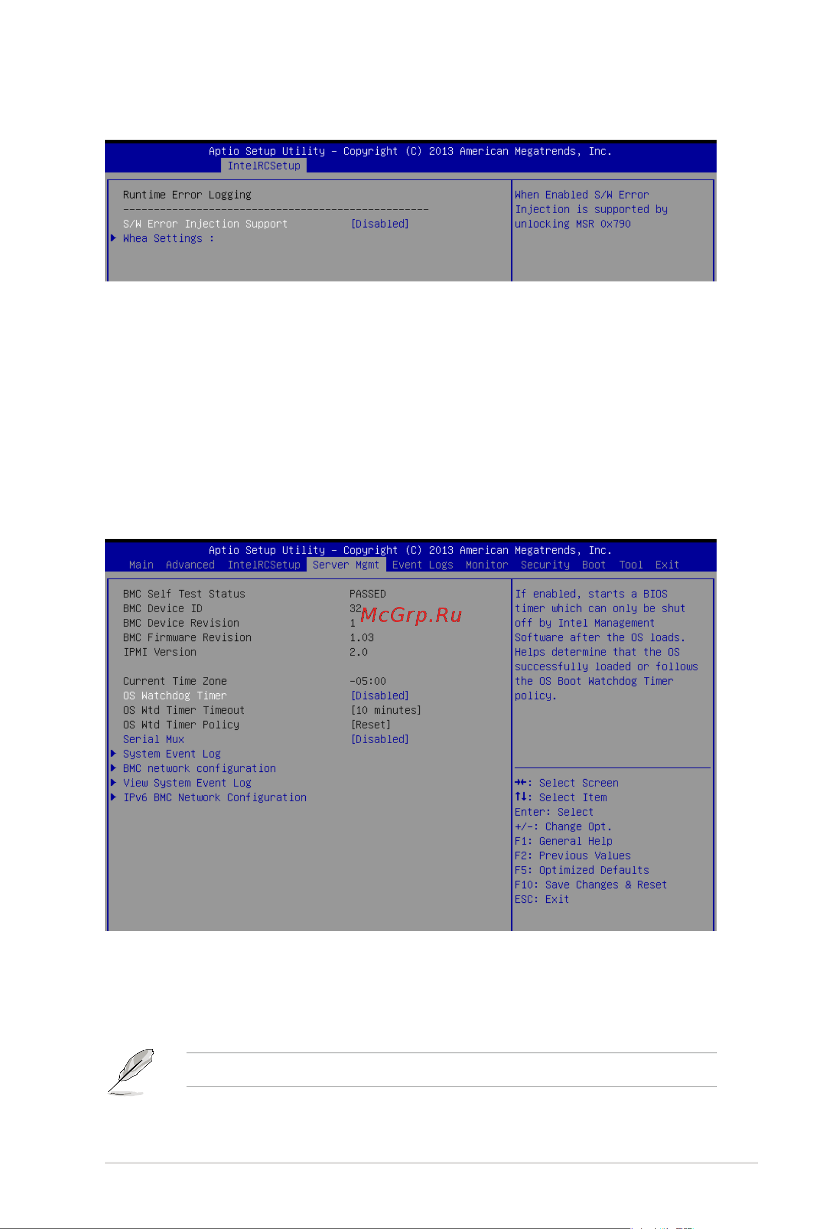 Asus RS500-E8-RS4 V2 [113/198] Runtime error logging support