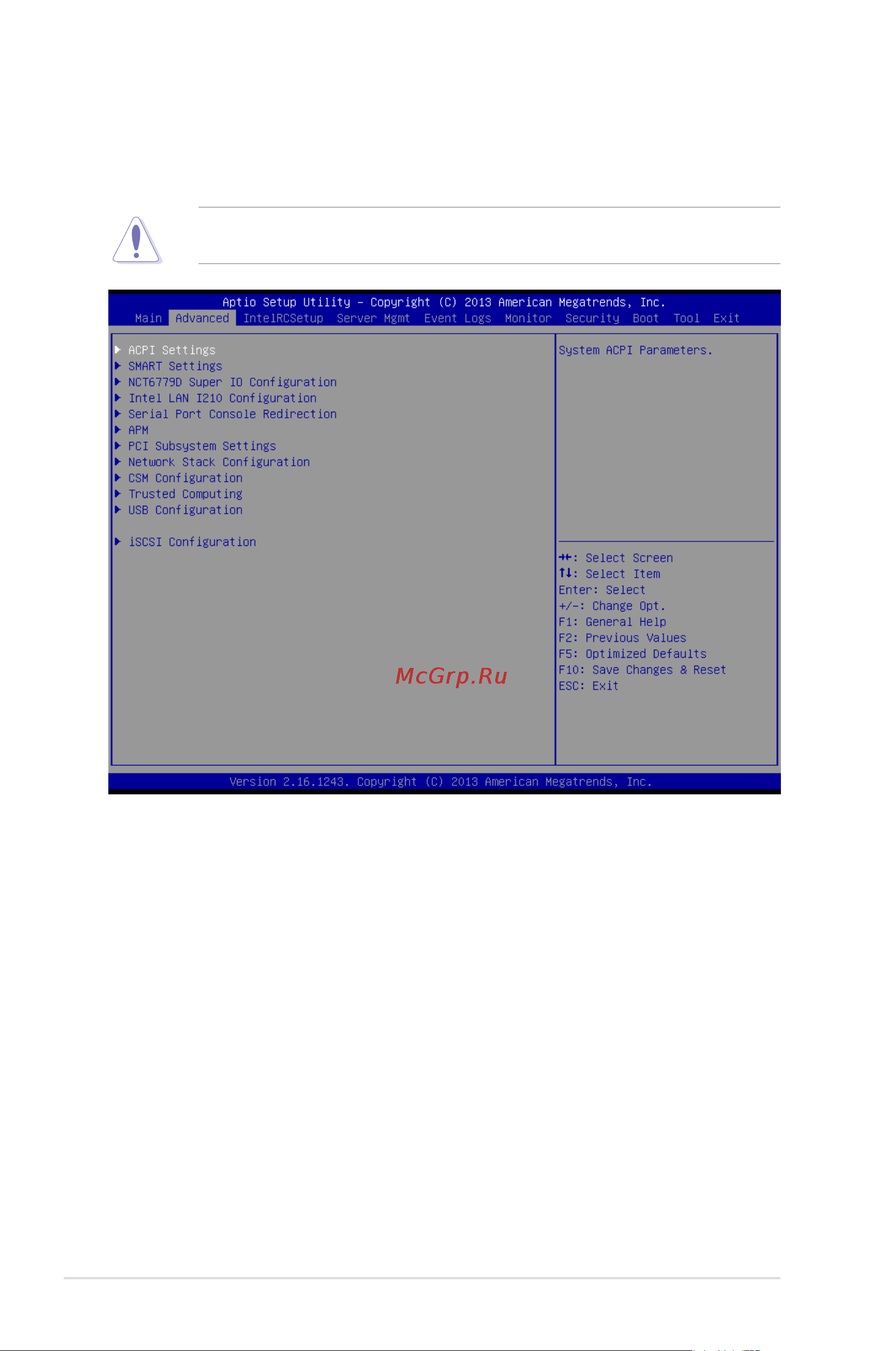 Asus RS500-E8-RS4 V2 [84/198] Chapter 5 bios setup