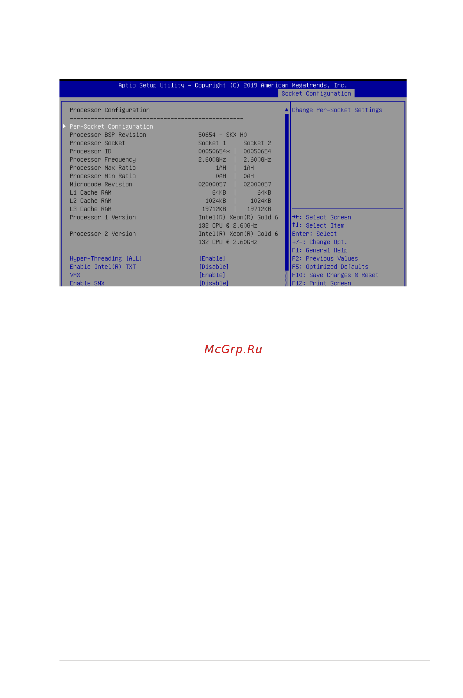 Asus ESC4000 DHD G4 [129/178] Processor configuration