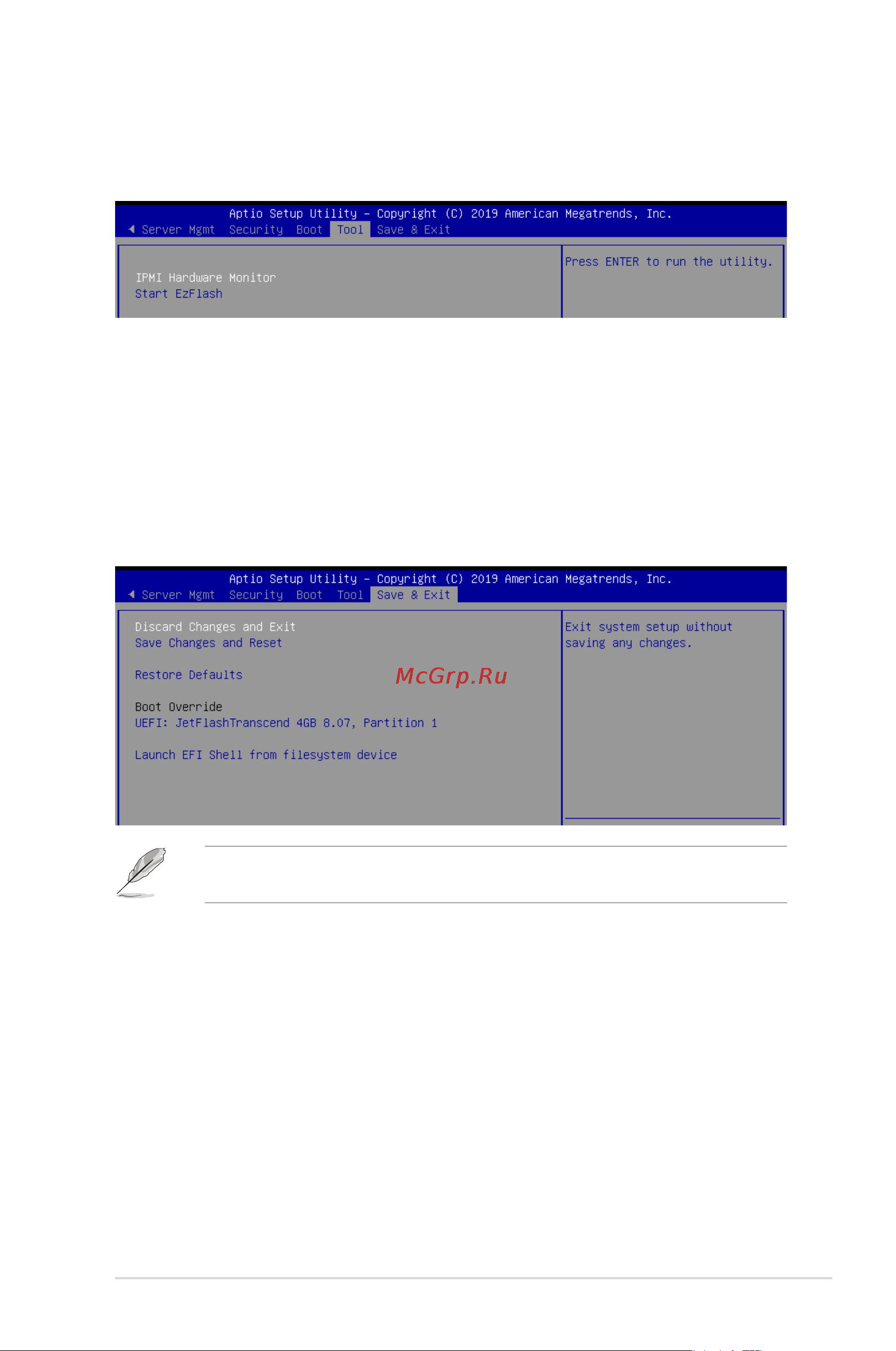Asus ESC4000 DHD G4 [145/178] Tool menu