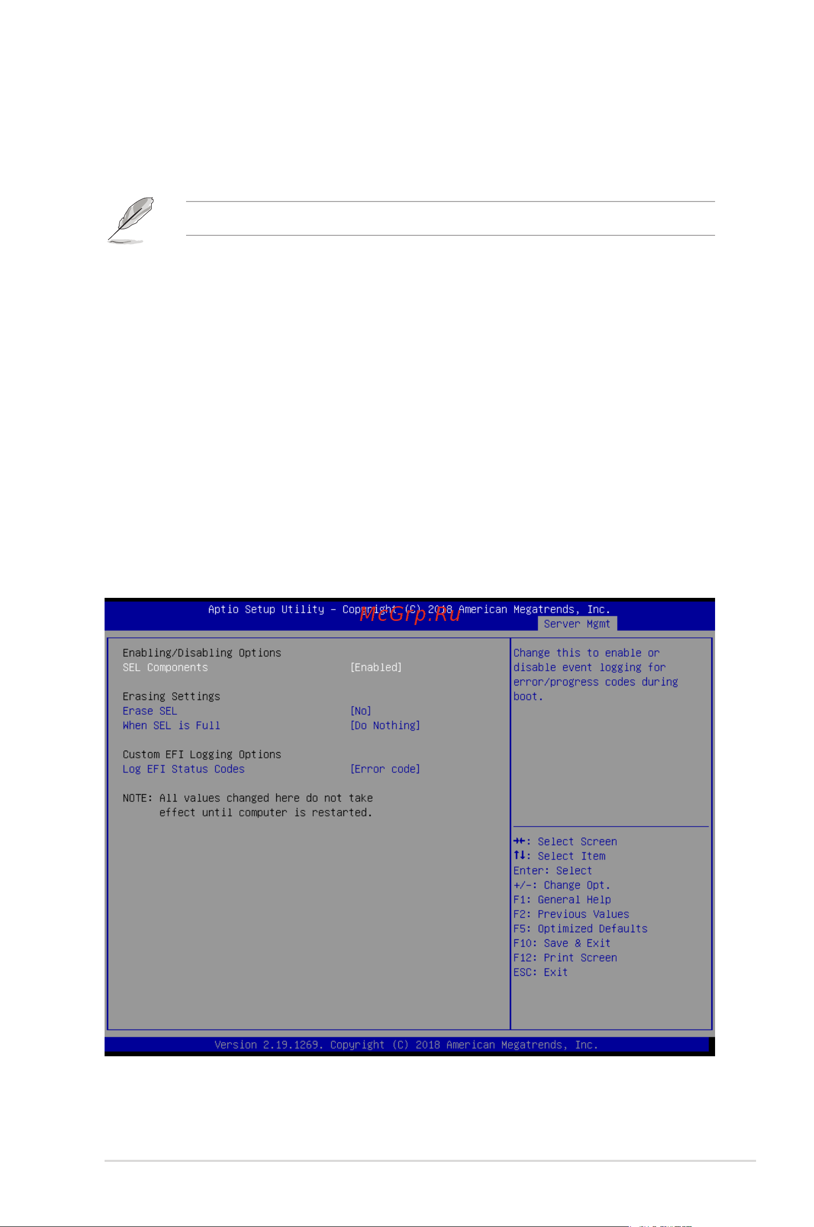 Asus RS300-E10-PS4 [121/164] System event log