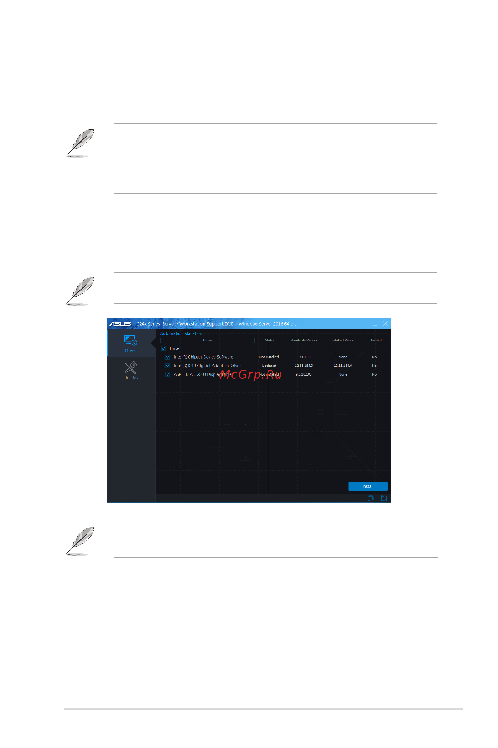 Asus RS300-E10-PS4 [149/164] Managementapplicationsandutilitiesinstallation