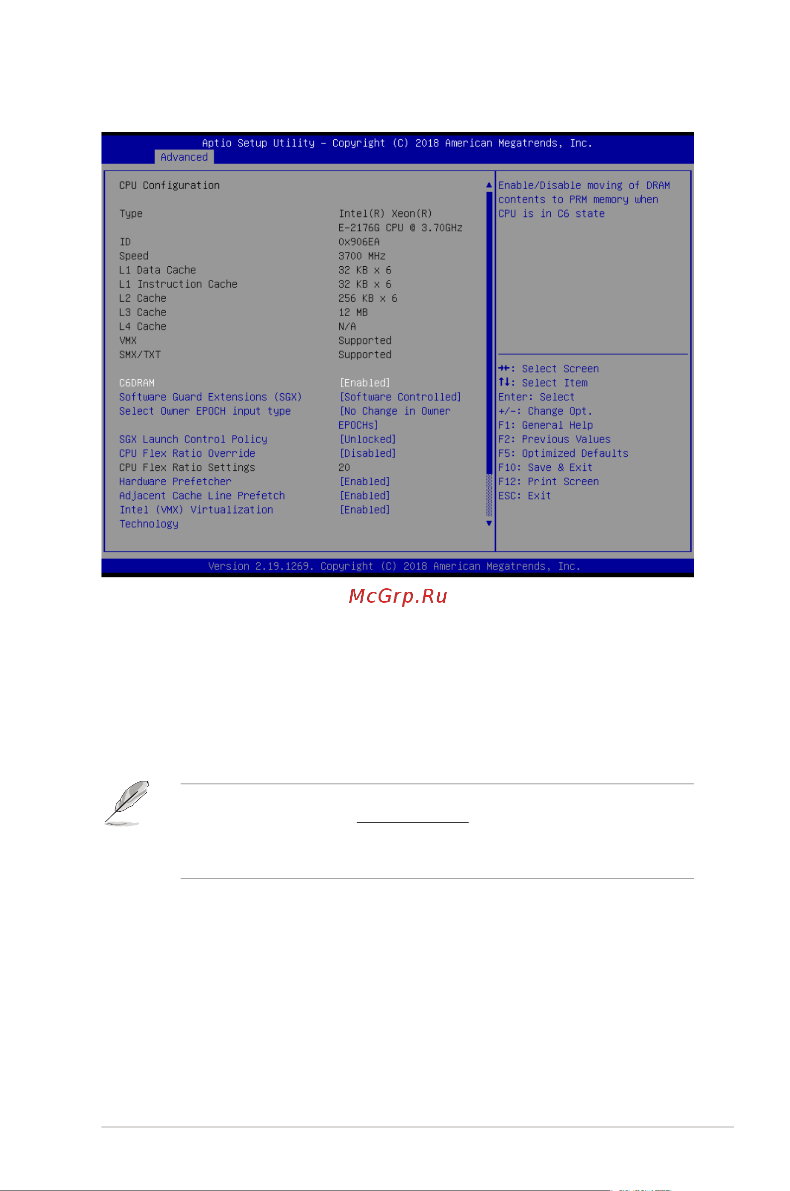 Asus RS300-E10-PS4 [91/164] Cpu configuration