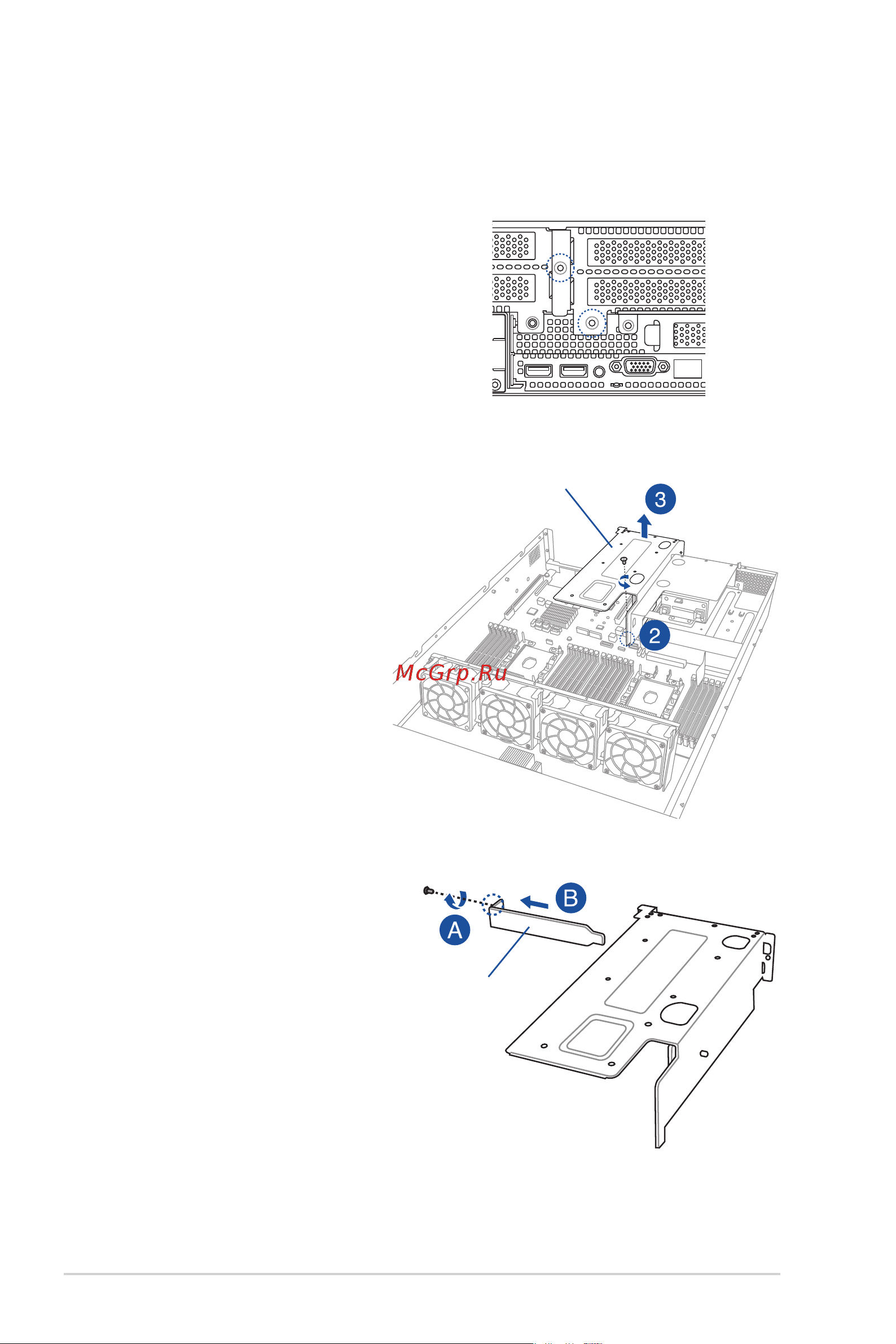 Asus RS720-E9-RS8-G [54/206] Installing an expansion card to riser card bracket 2