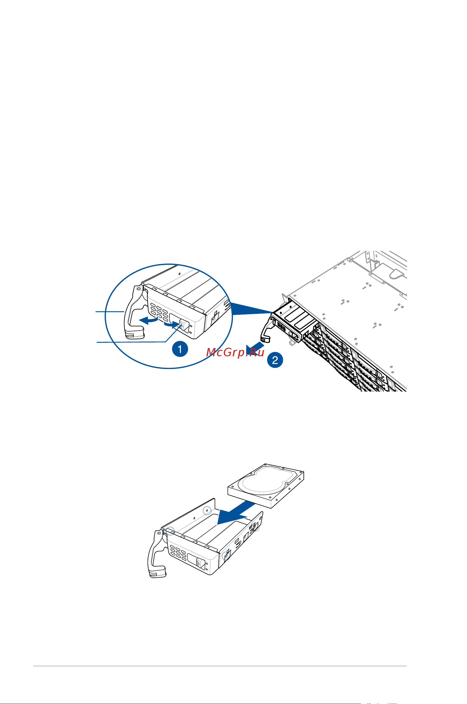 Asus RS540-E8-RS36-ECP [38/202] Installing a 3 inch hdd