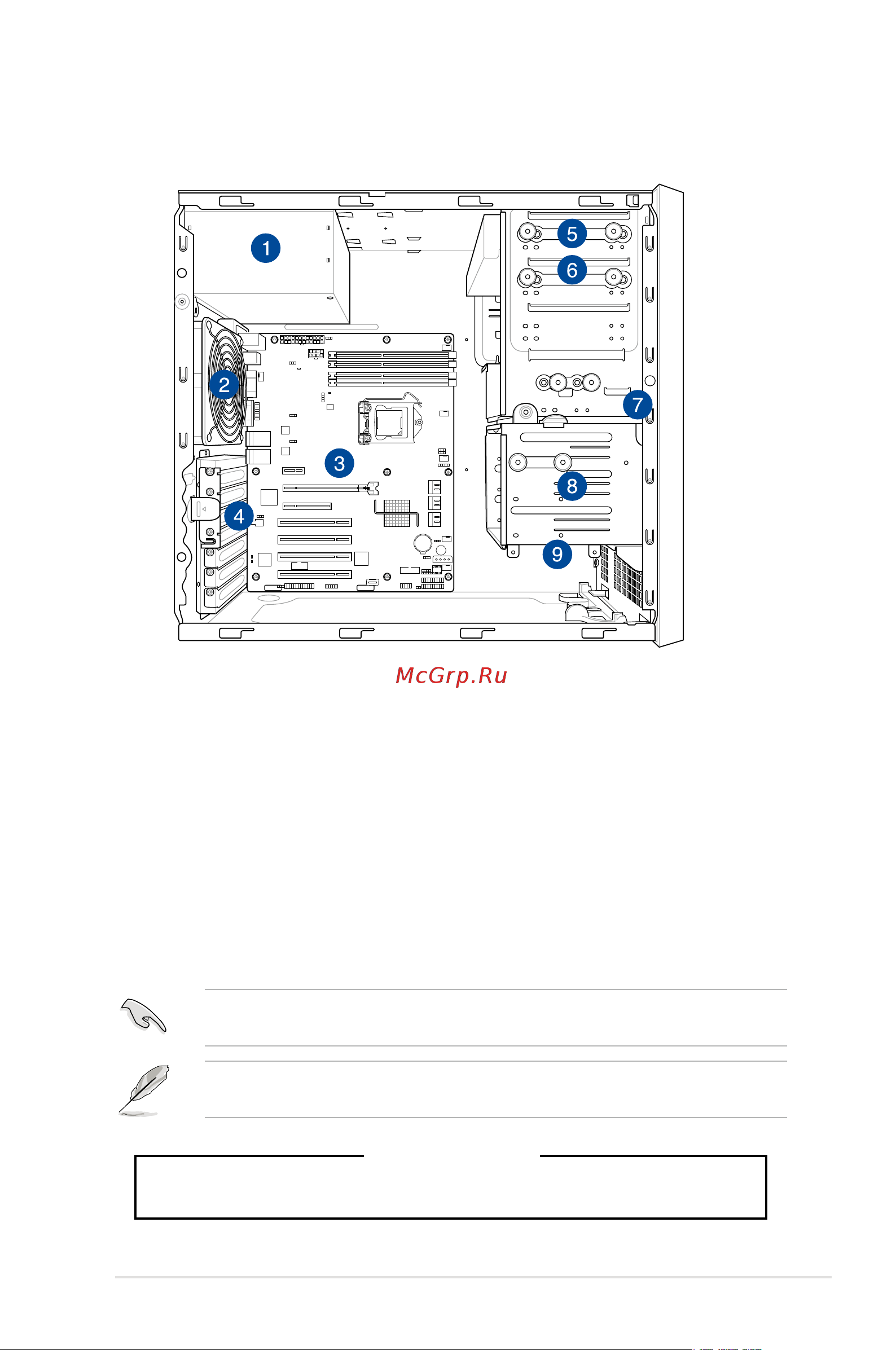 Asus TS100-E9-PI4 [17/138] Internal features