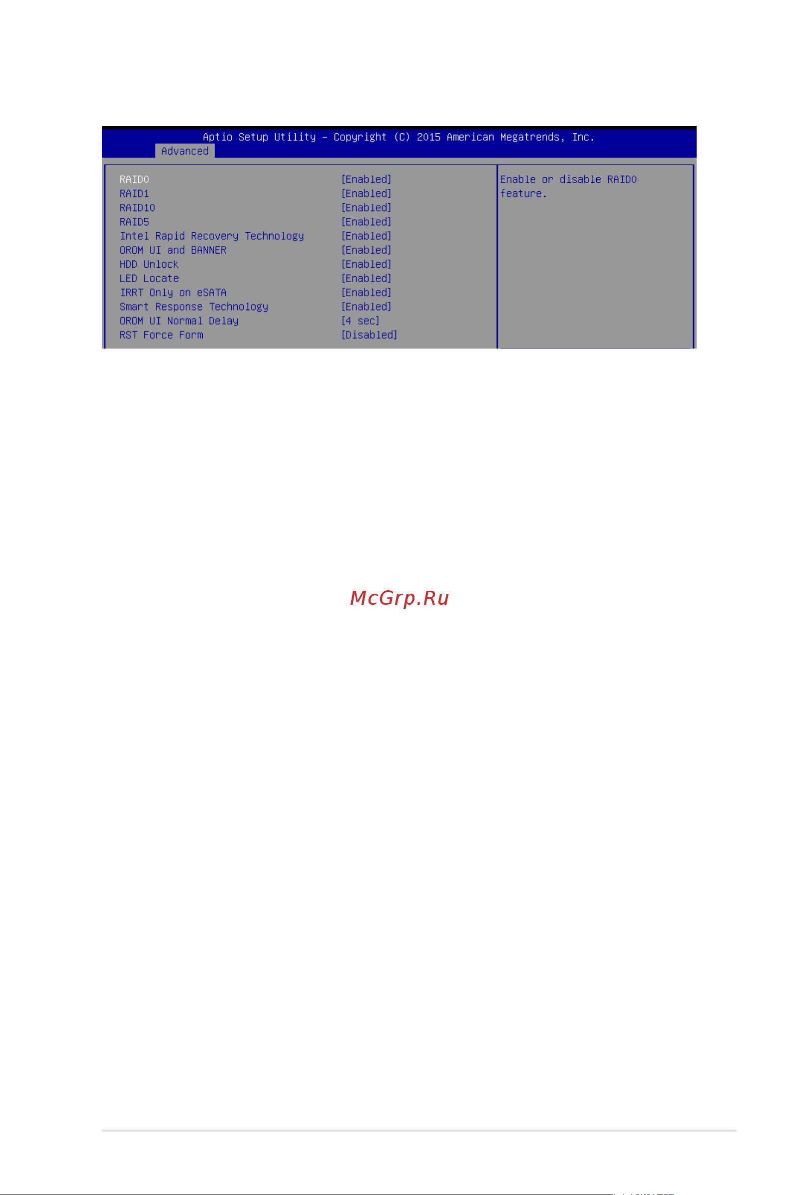 Asus TS100-E9-PI4 [89/138] Software feature mask configuration
