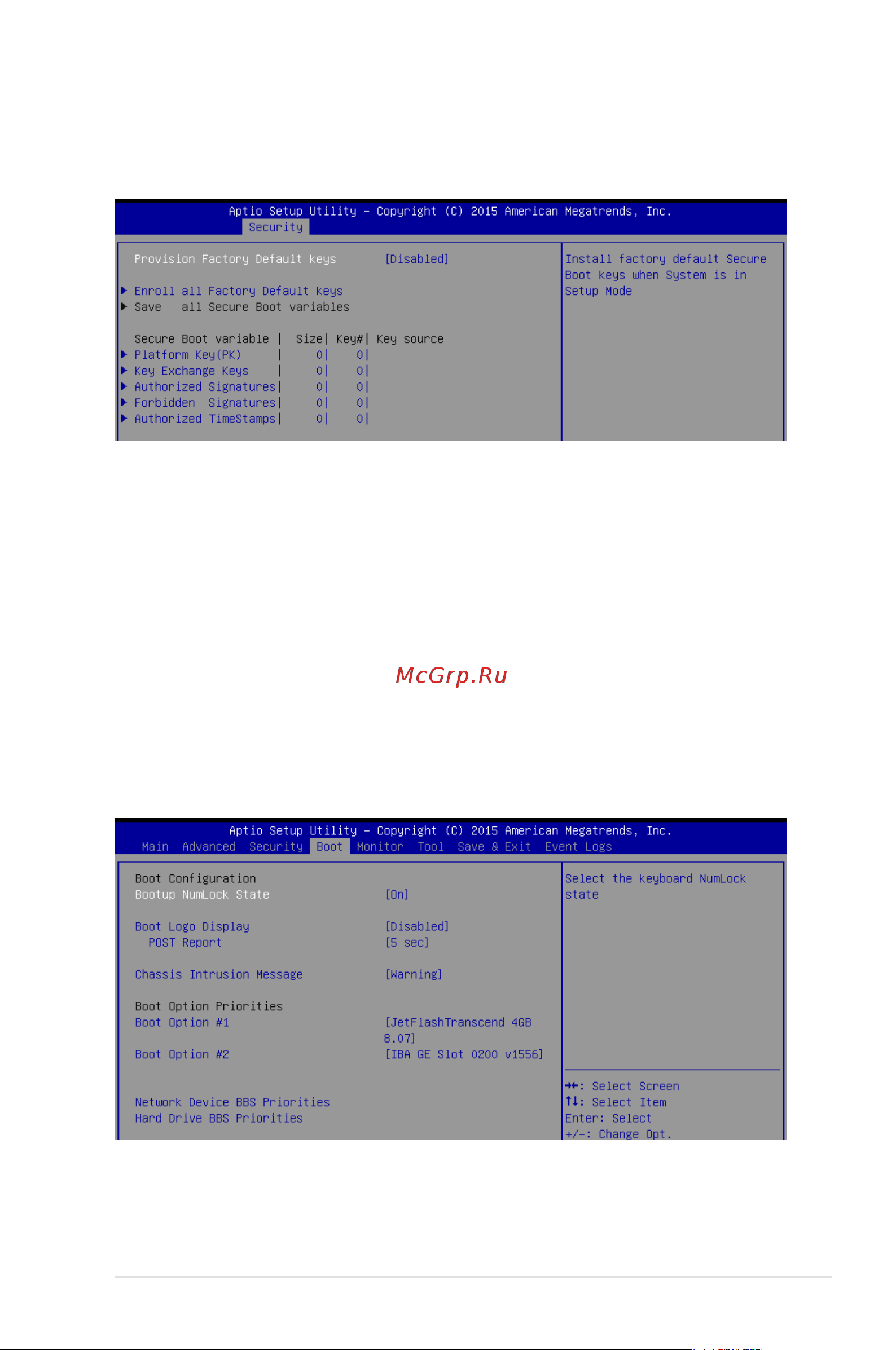 Asus TS100-E9-PI4 [95/138] Boot menu