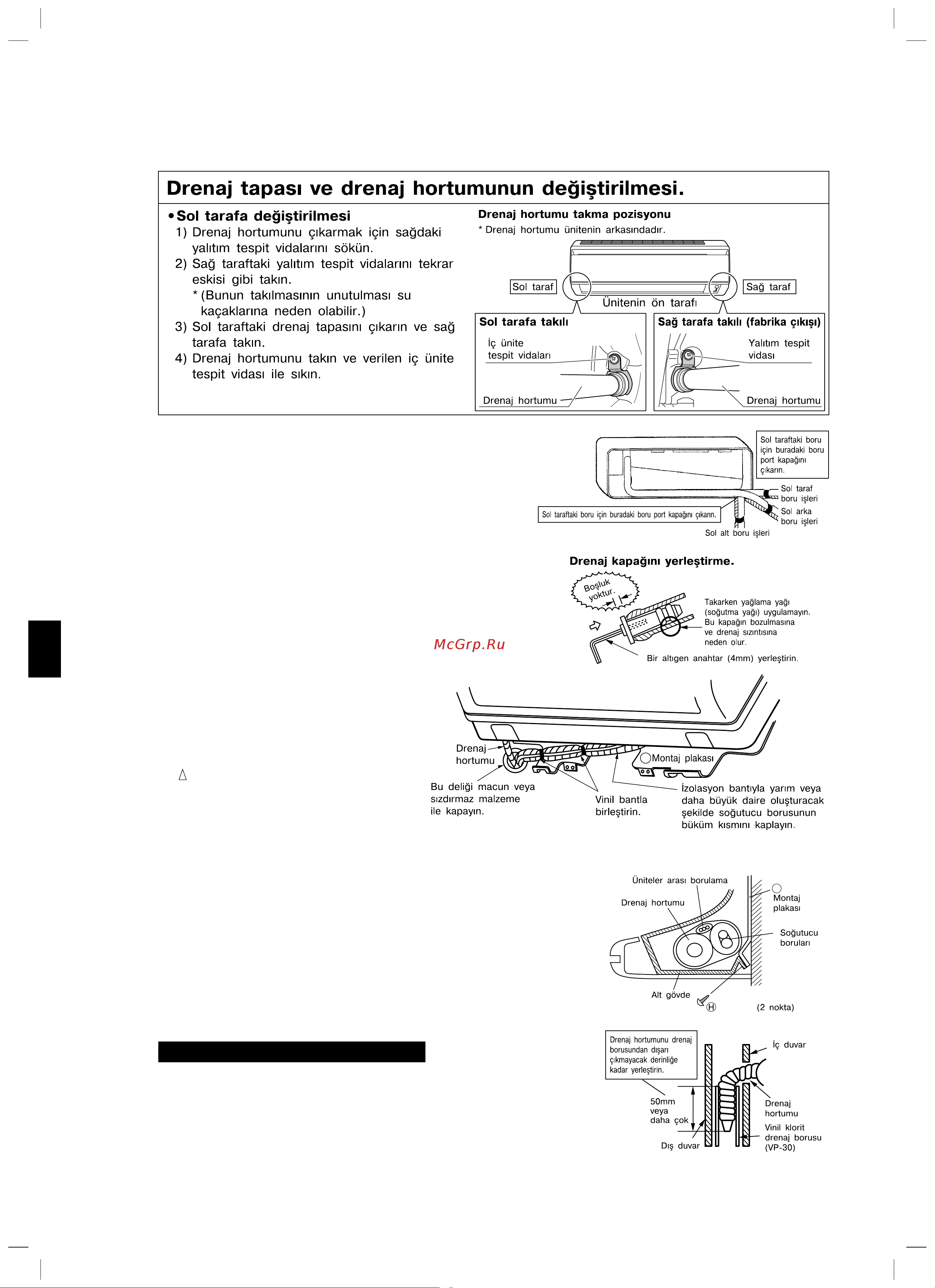 Daikin FTXB25BV1 Инструкция по монтажу онлайн [21/38] 596747