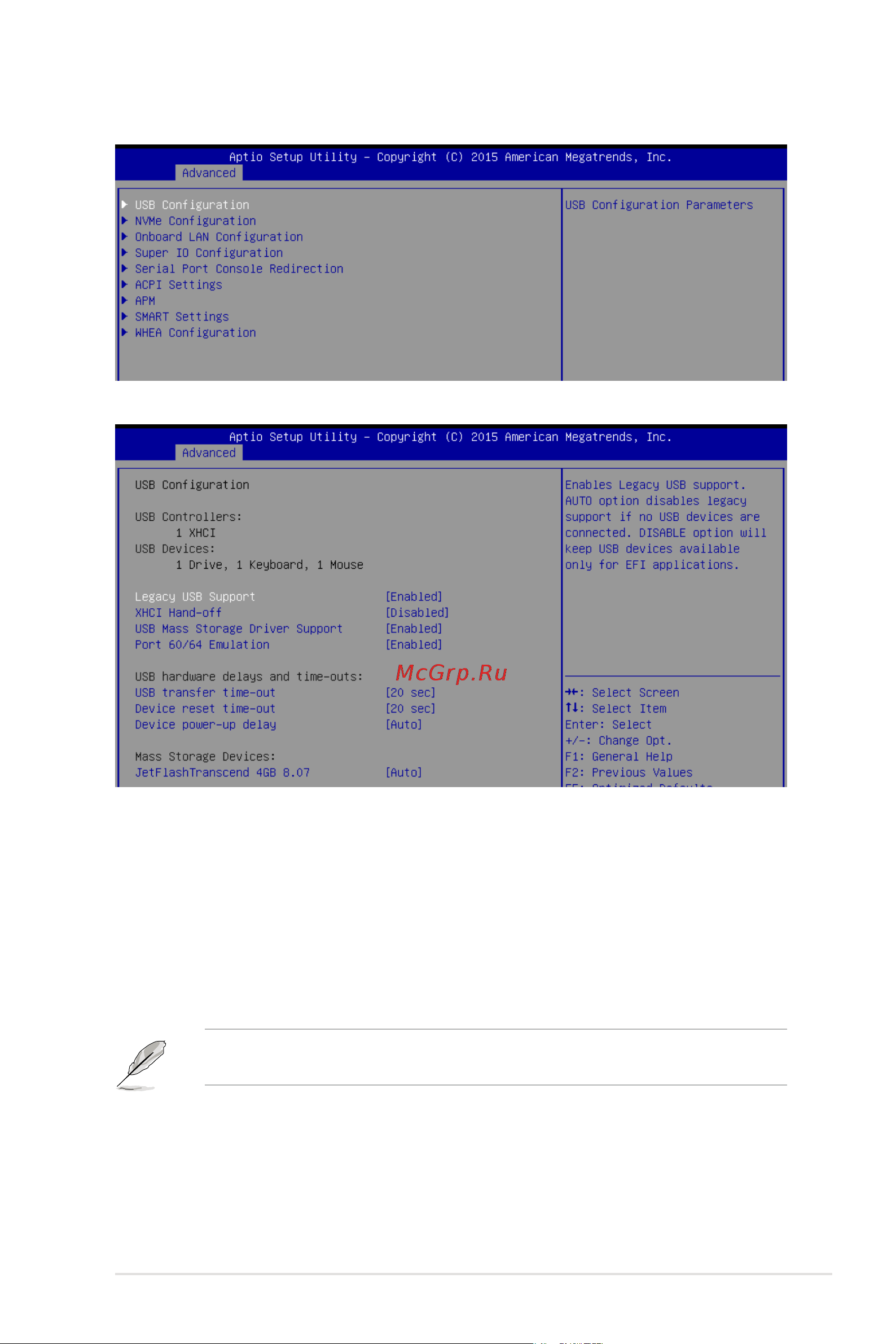 Asus P10S-V/4L [75/140] Xhci hand off disabled