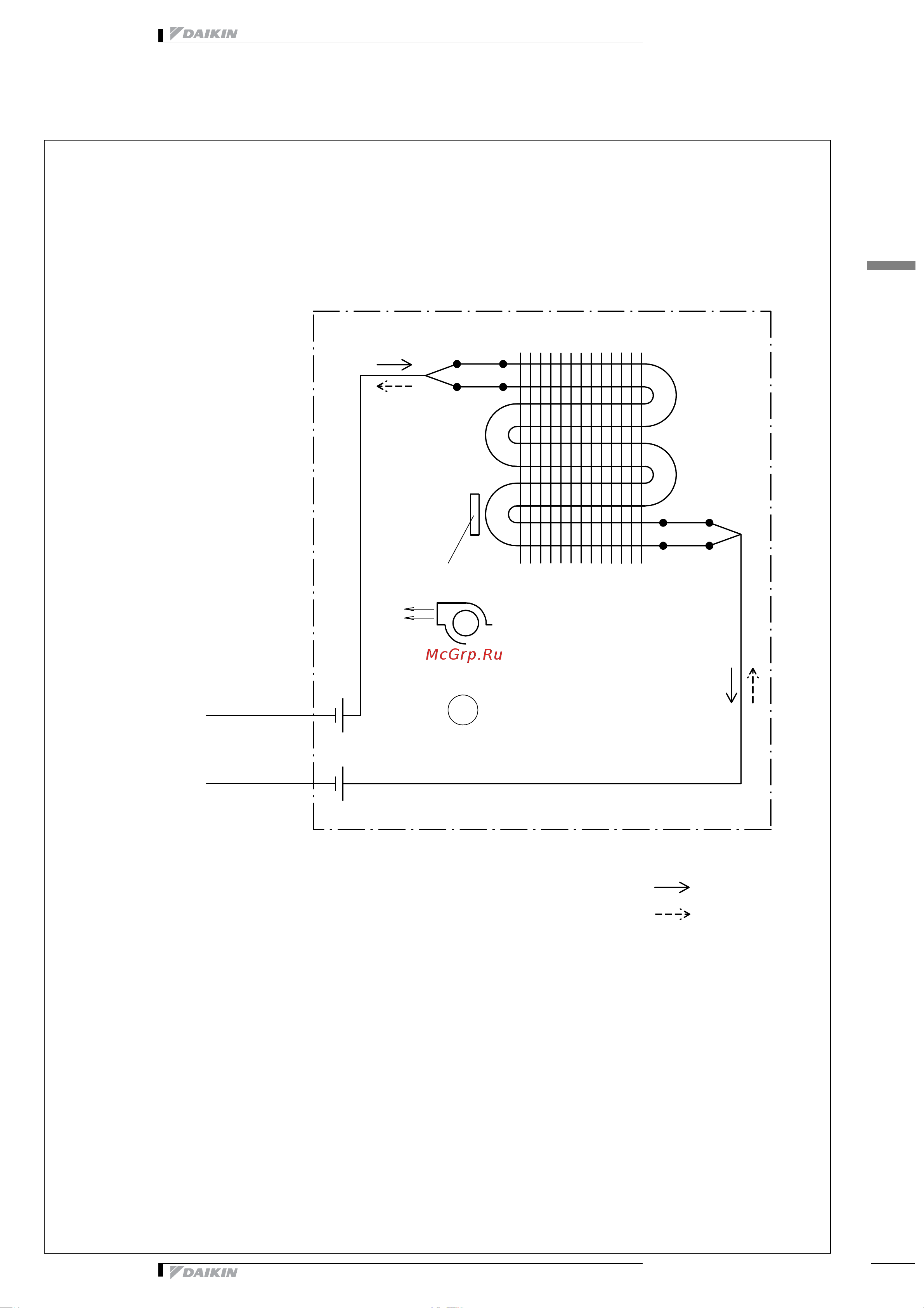 Daikin FTXB35C2V1B [11/19] Схемы трубопроводов