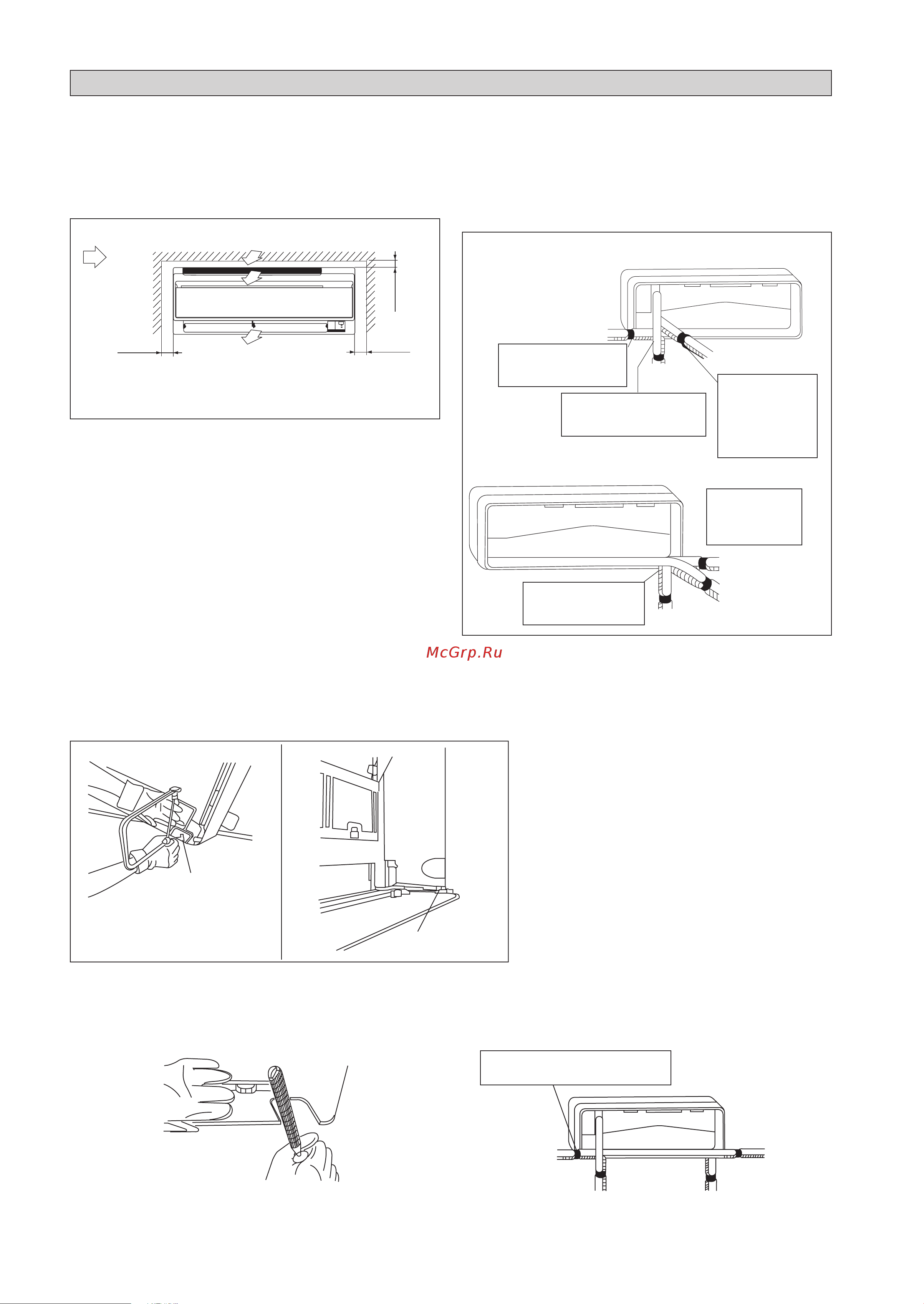 Daikin FTXK25AV1BW [100/156] I ç üni teni n montaji