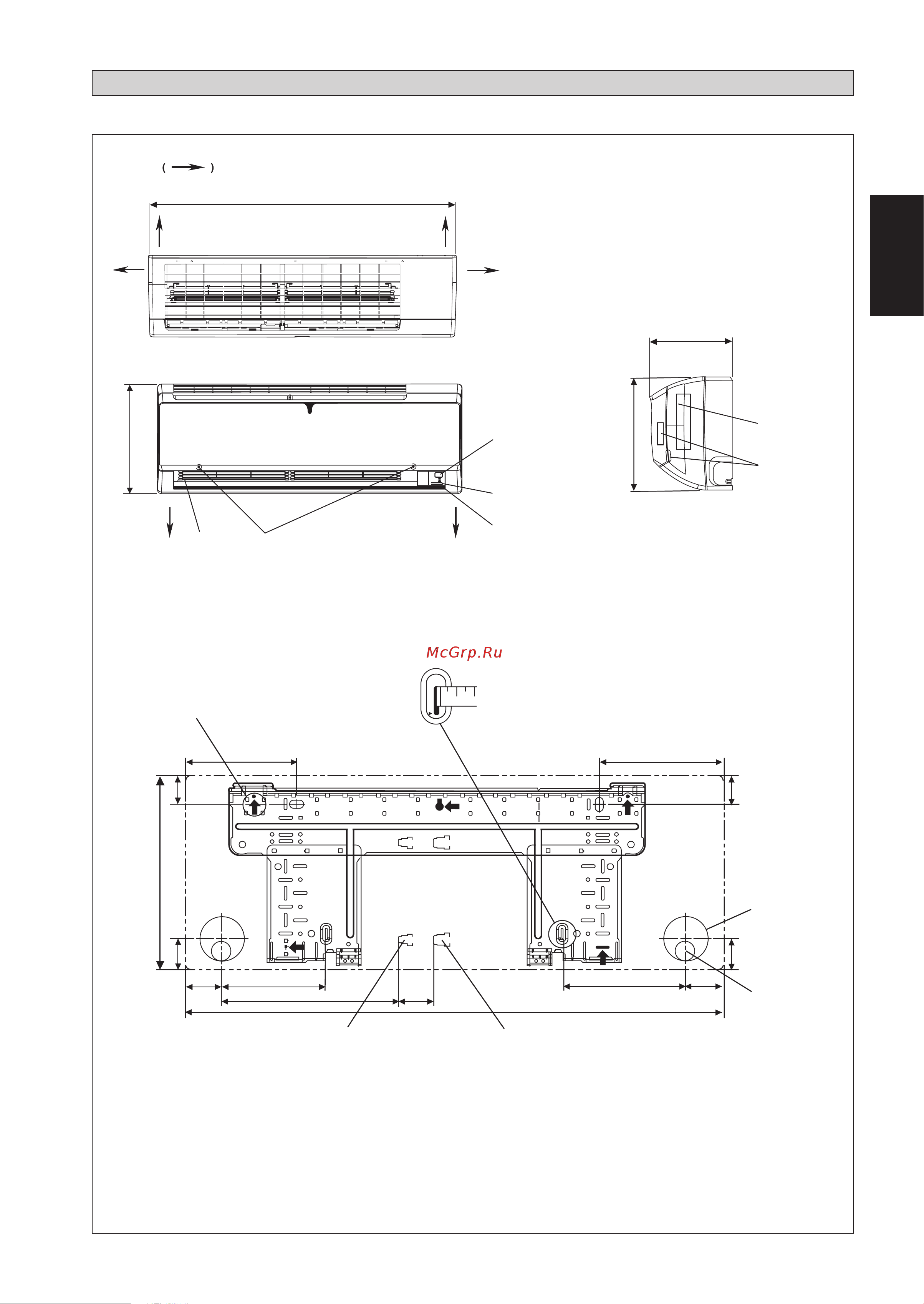 Daikin FTXN35MV1B [21/156] Disegni e dimensionis