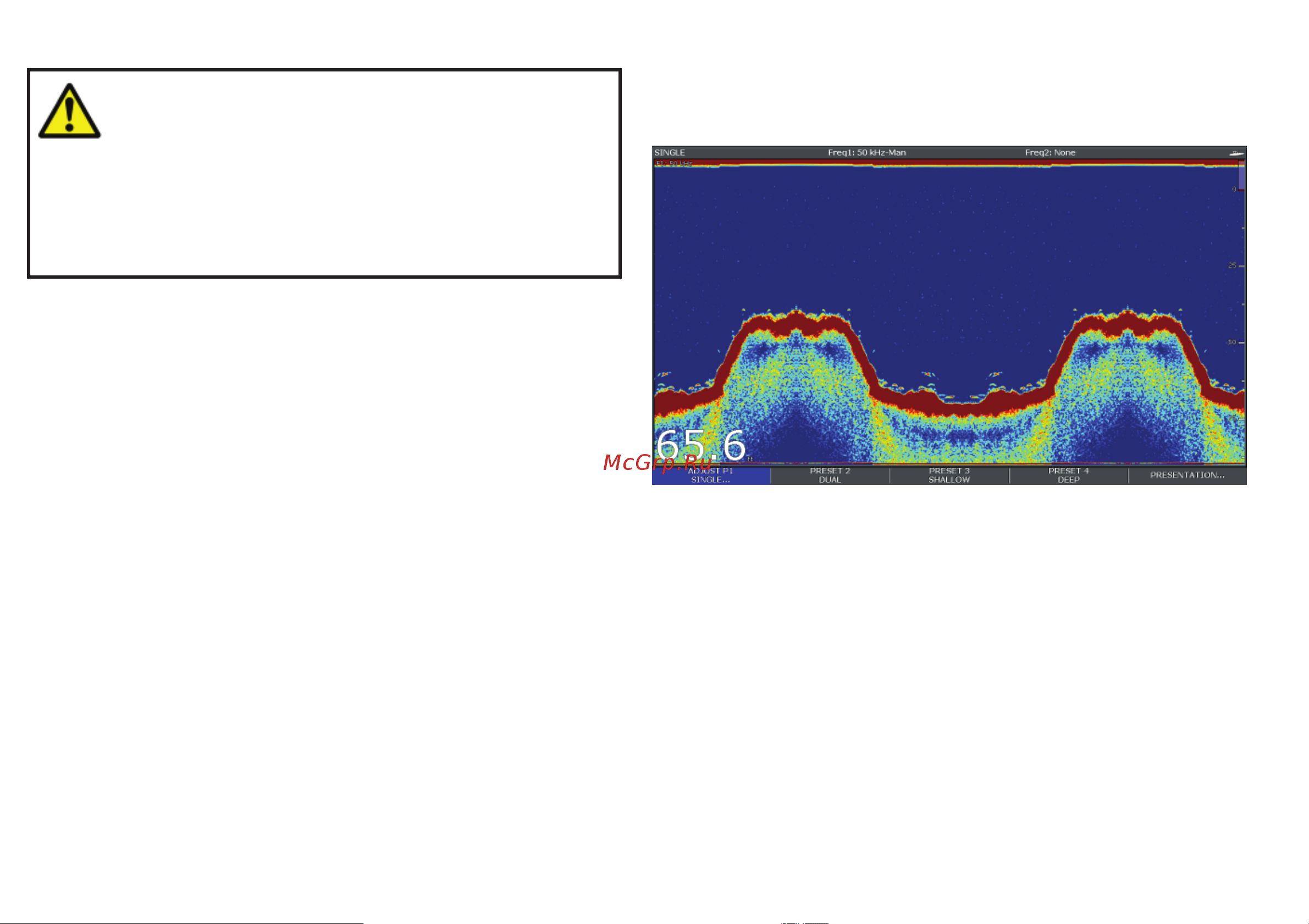 Raymarine С90W [150/222] Обзор эхолота
