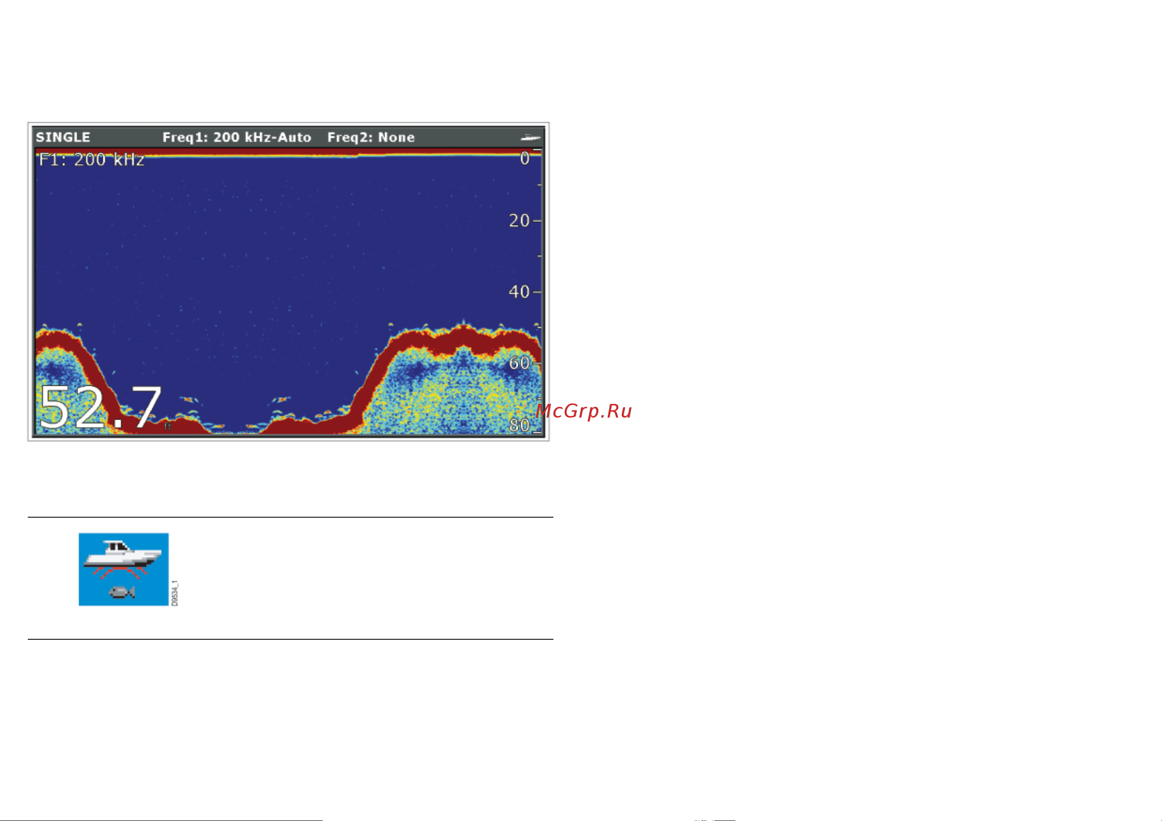 Raymarine A57D Е62188 [72/212] Экран эхолота