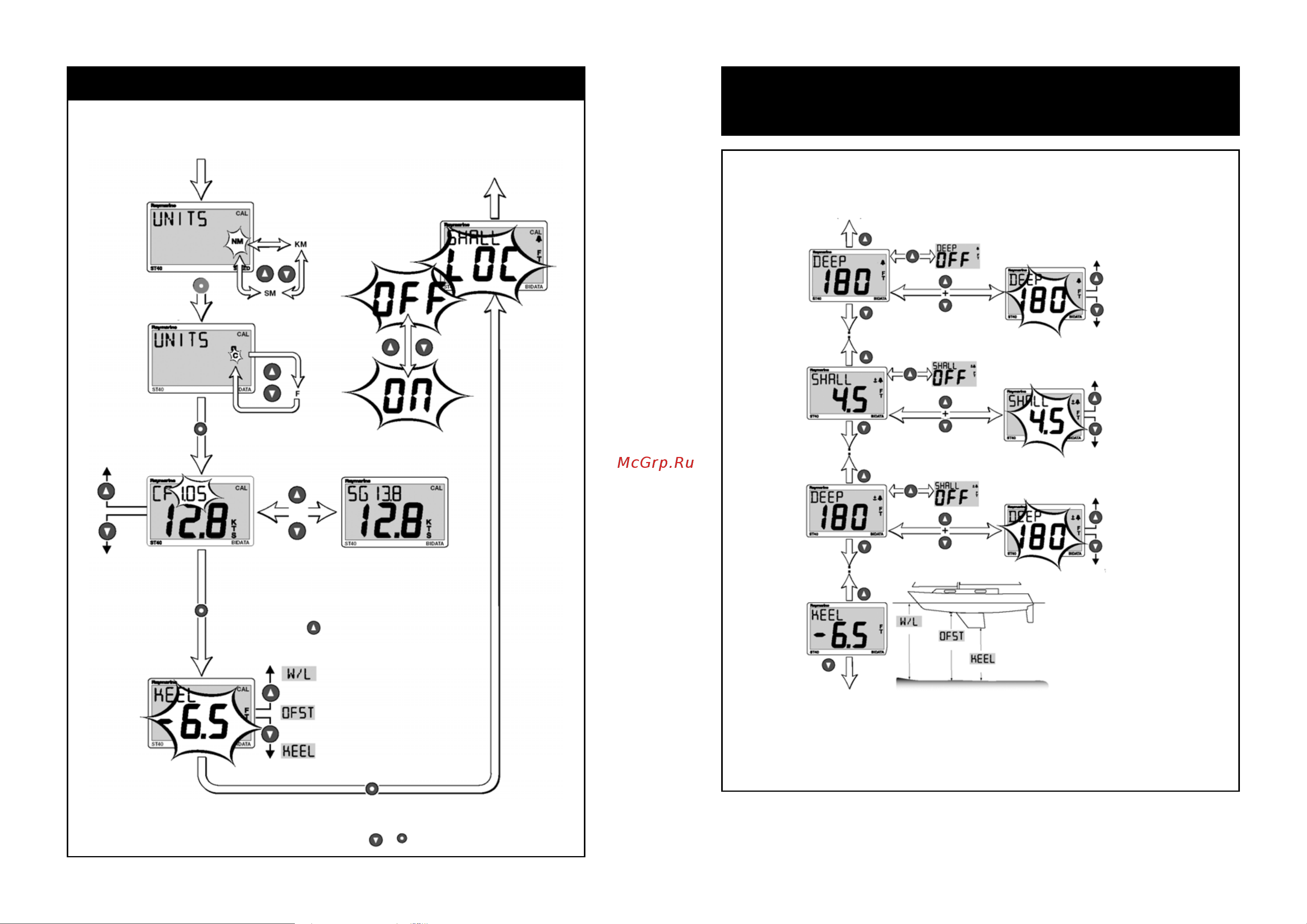 Raymarine ST40 Bidata Е22054 Руководство по эксплуатации онлайн [13/26] 596872