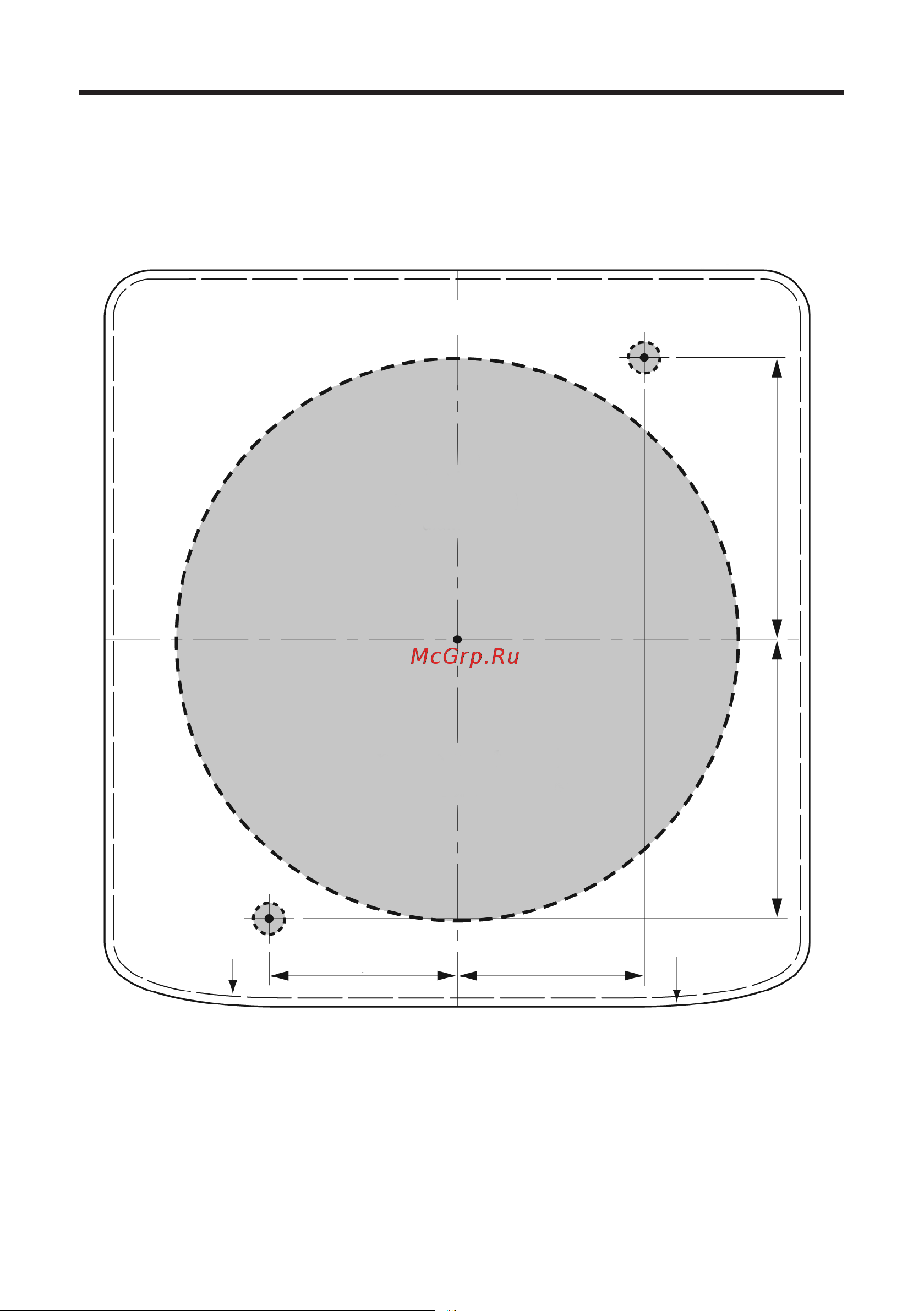 Raymarine ST60+ А22005-Р [51/64] Шаблон для поверхностного монтажа