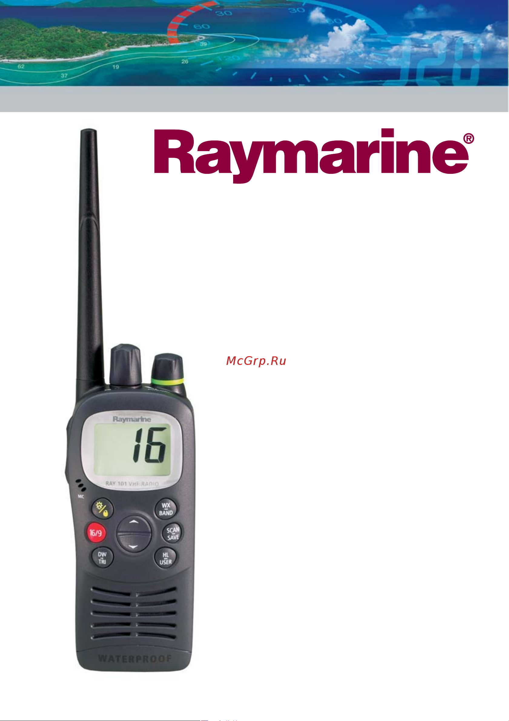 Raymarine Ray101E Е43028 Руководство по эксплуатации онлайн