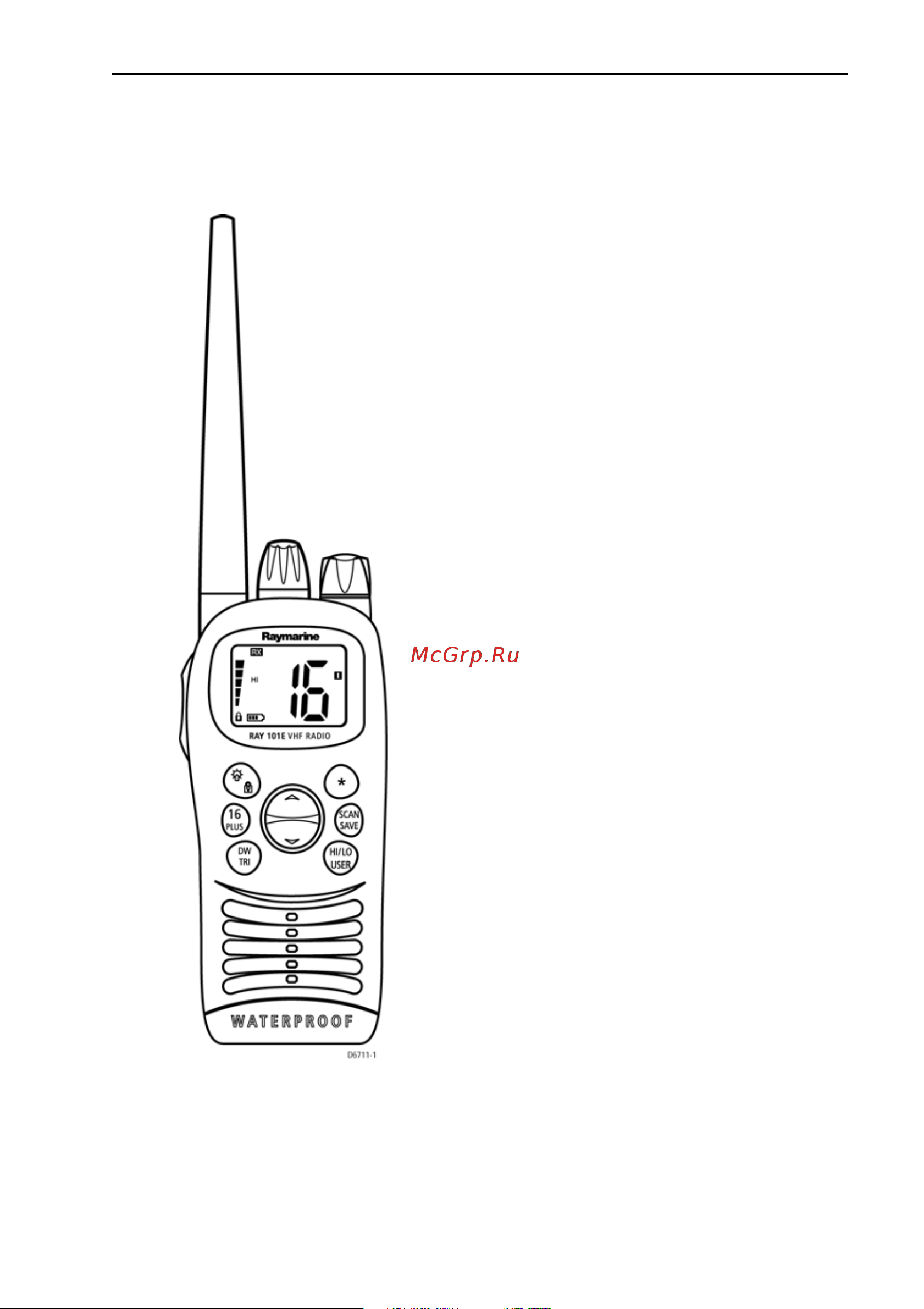 Raymarine Ray101E Е43028 [9/64] Глава 1 общее описание