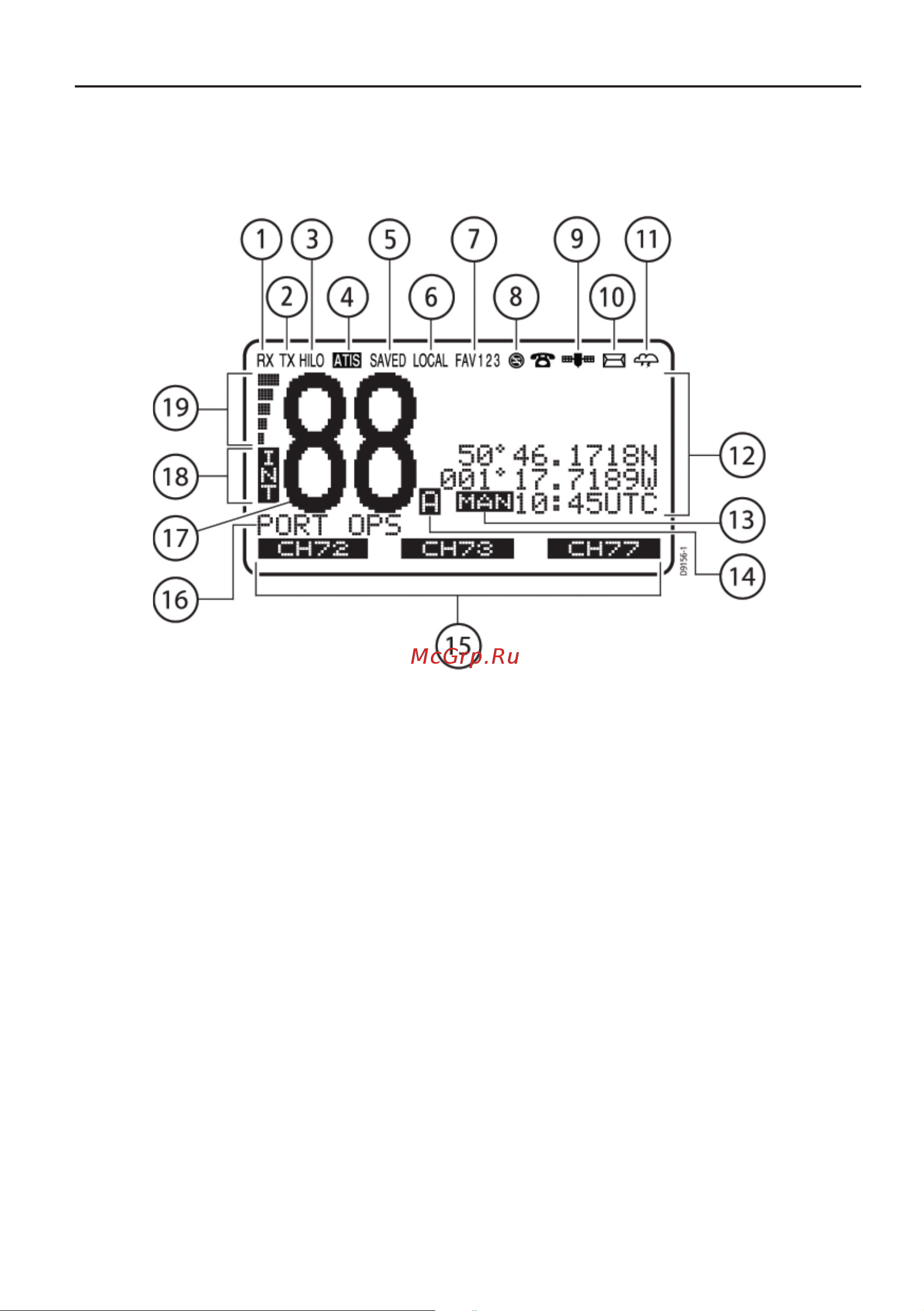 Raymarine Ray55E Е43037 [31/130] Жидкокристаллический дисплей