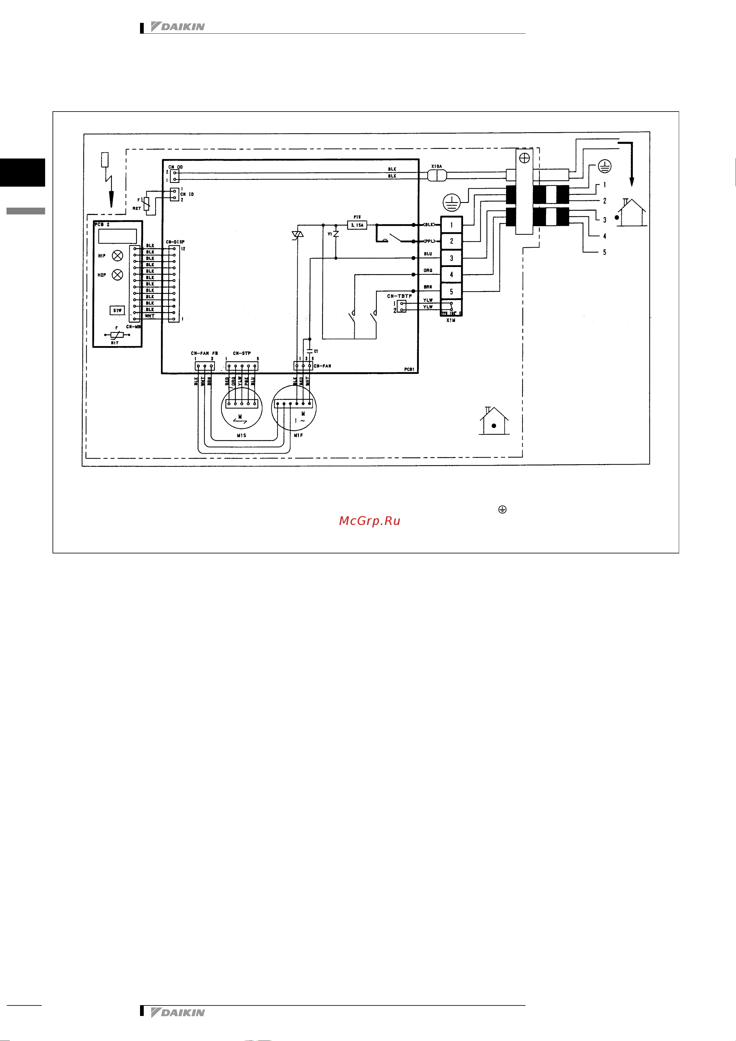 Daikin FTYN25GXV1B [5/7] Ìîíòàæíàø ñõåìà