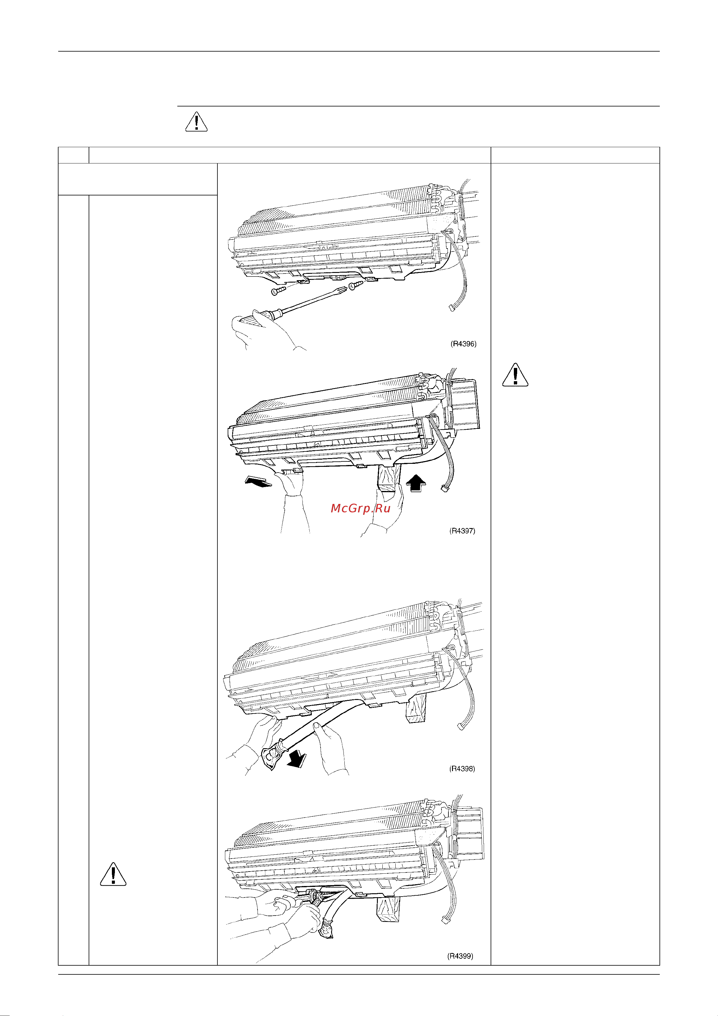 Daikin FTXS20DVML [163/205] Removal of heat exchanger
