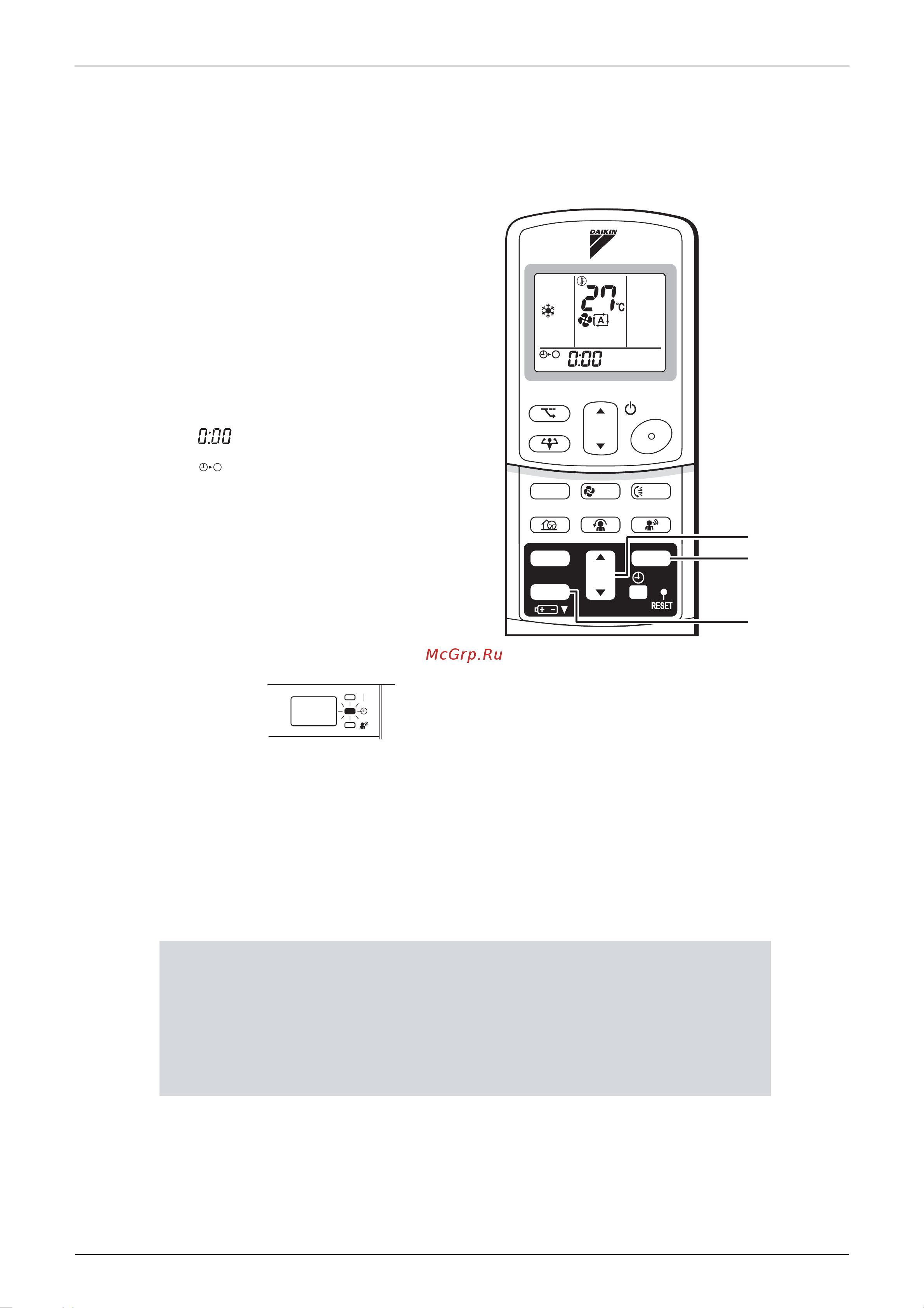 Daikin FTXS25DVML [82/205] Timer operation